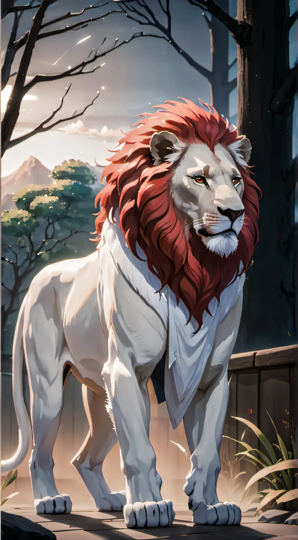 ai character: |~Red~| background