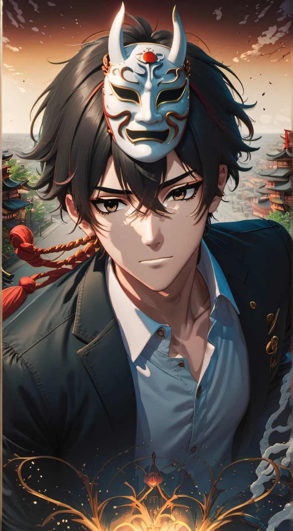 ai character: Kim background