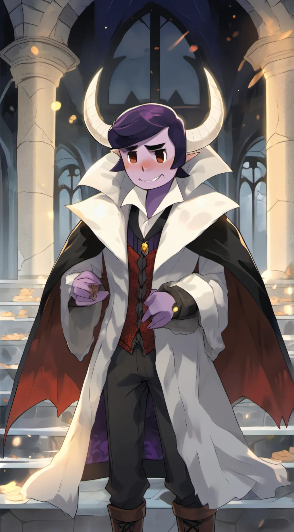 ai character: Dalv (Ut yellow) background