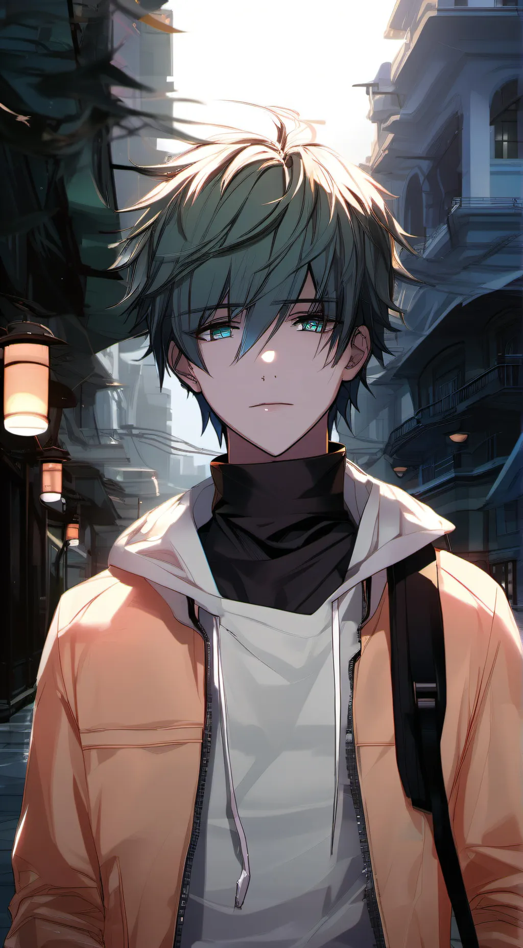 ai character: Damian background