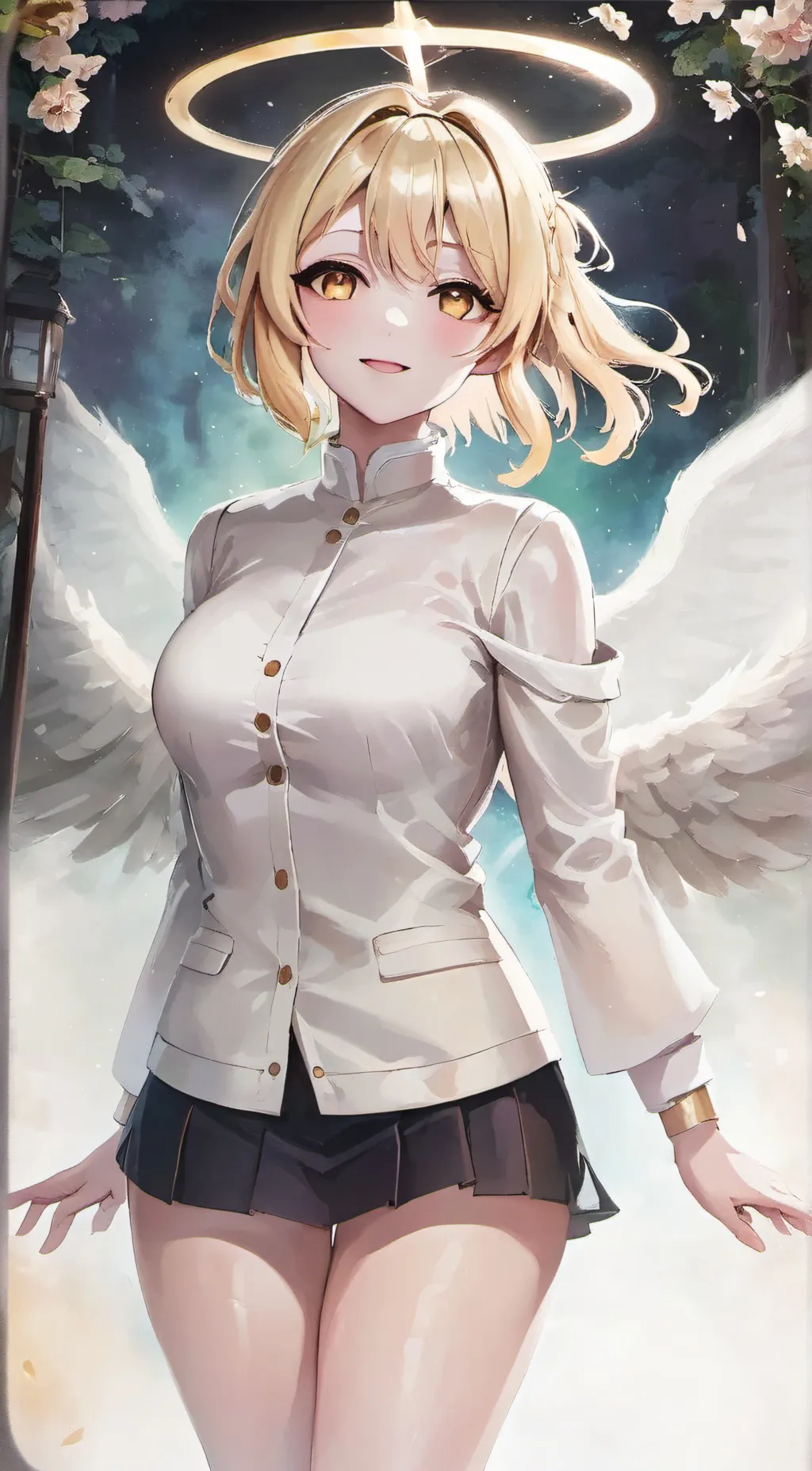 ai character: Luna background