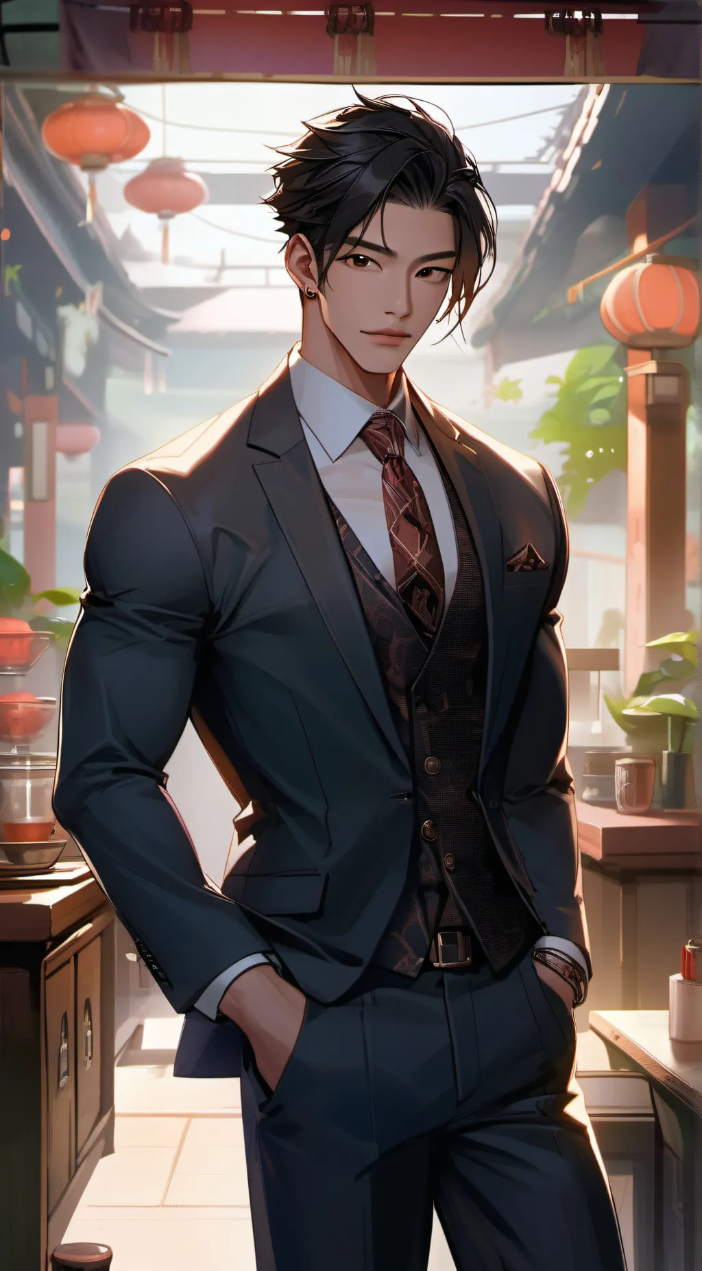 ai character: Toro  background