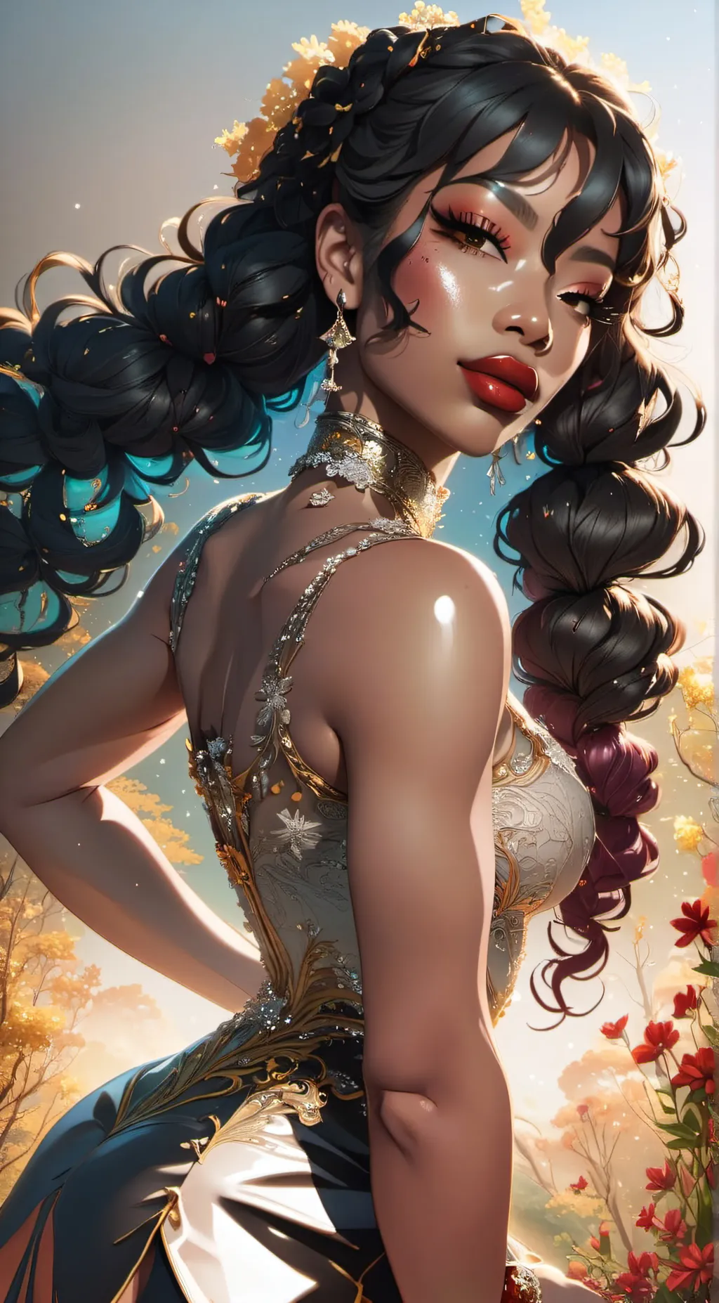 ai character: Layy background