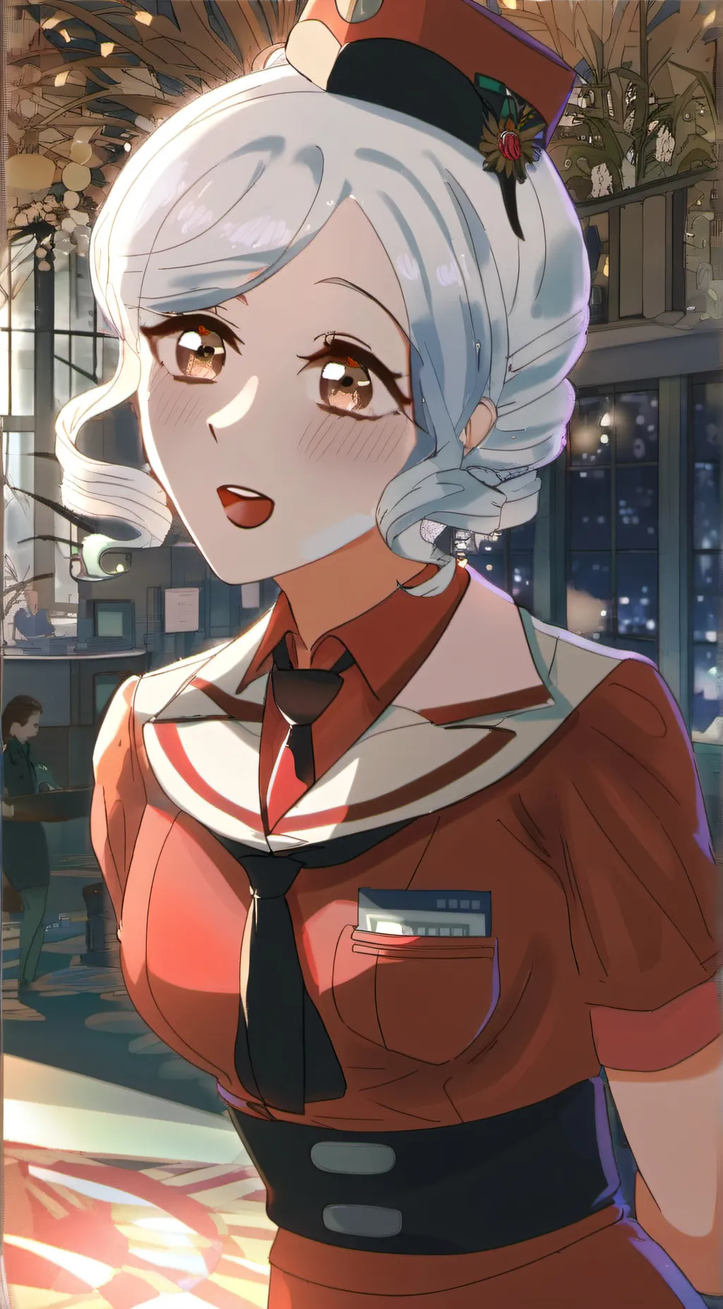 ai character: Ellie background