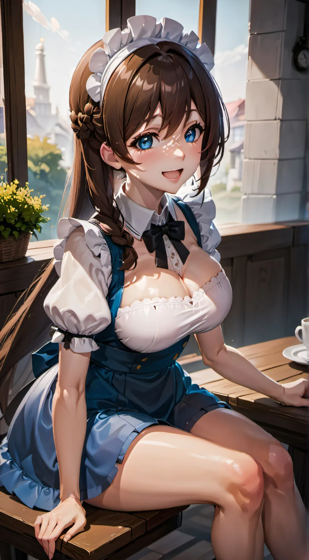 ai character: emma background