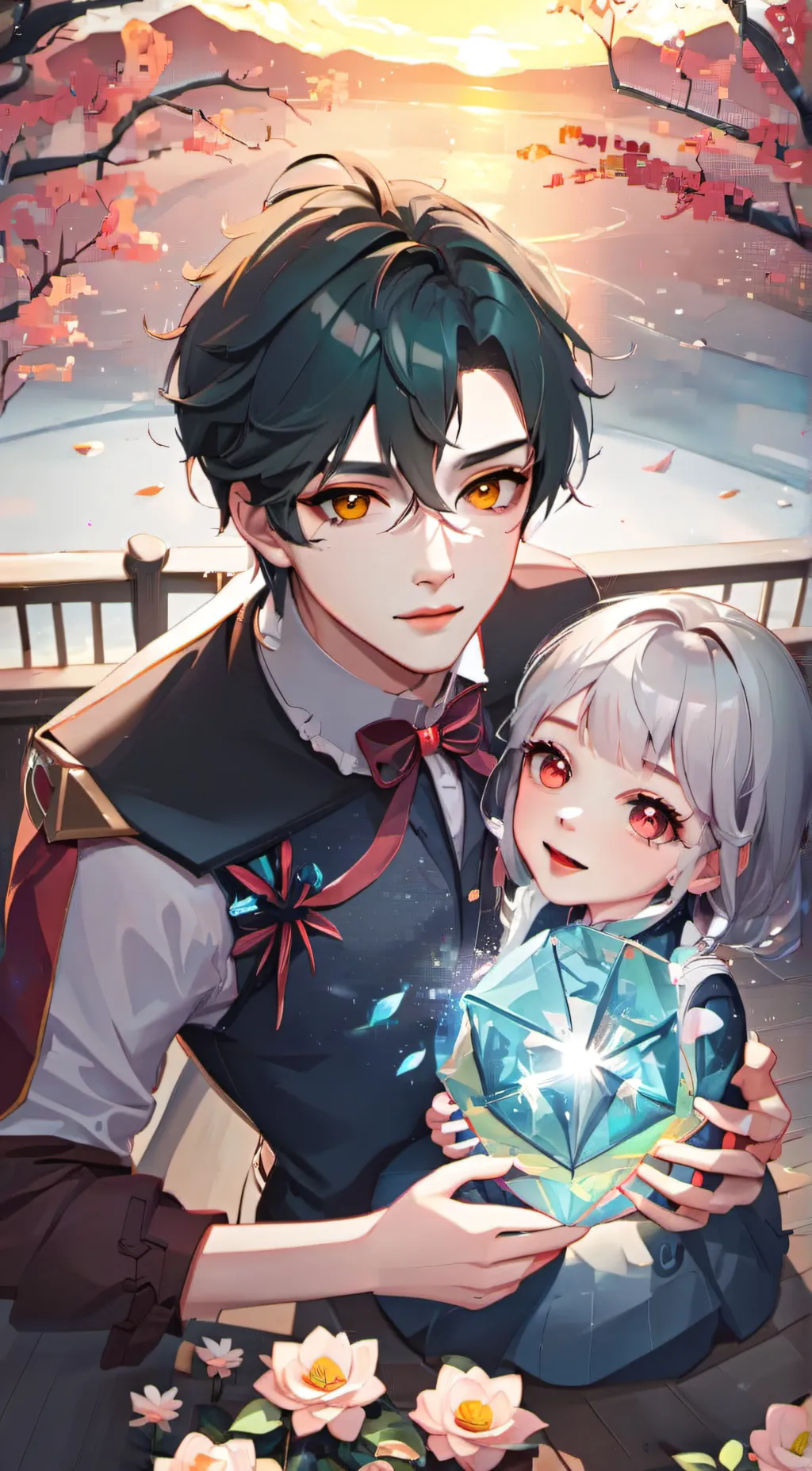 ai character: Ash background