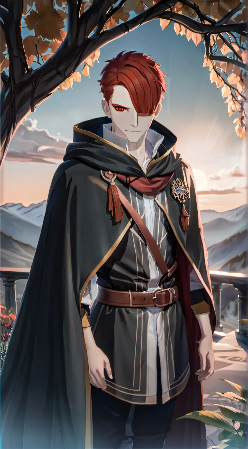 ai character: Blood kairos background