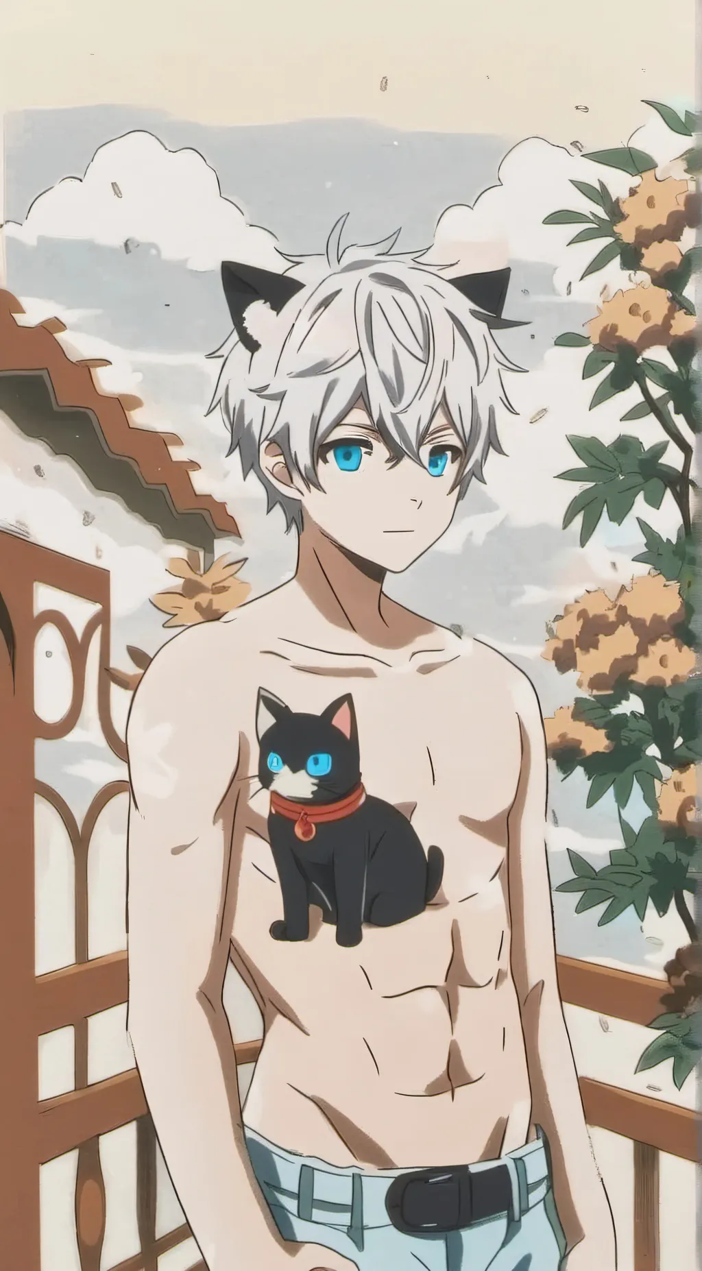 ai character: Blake background