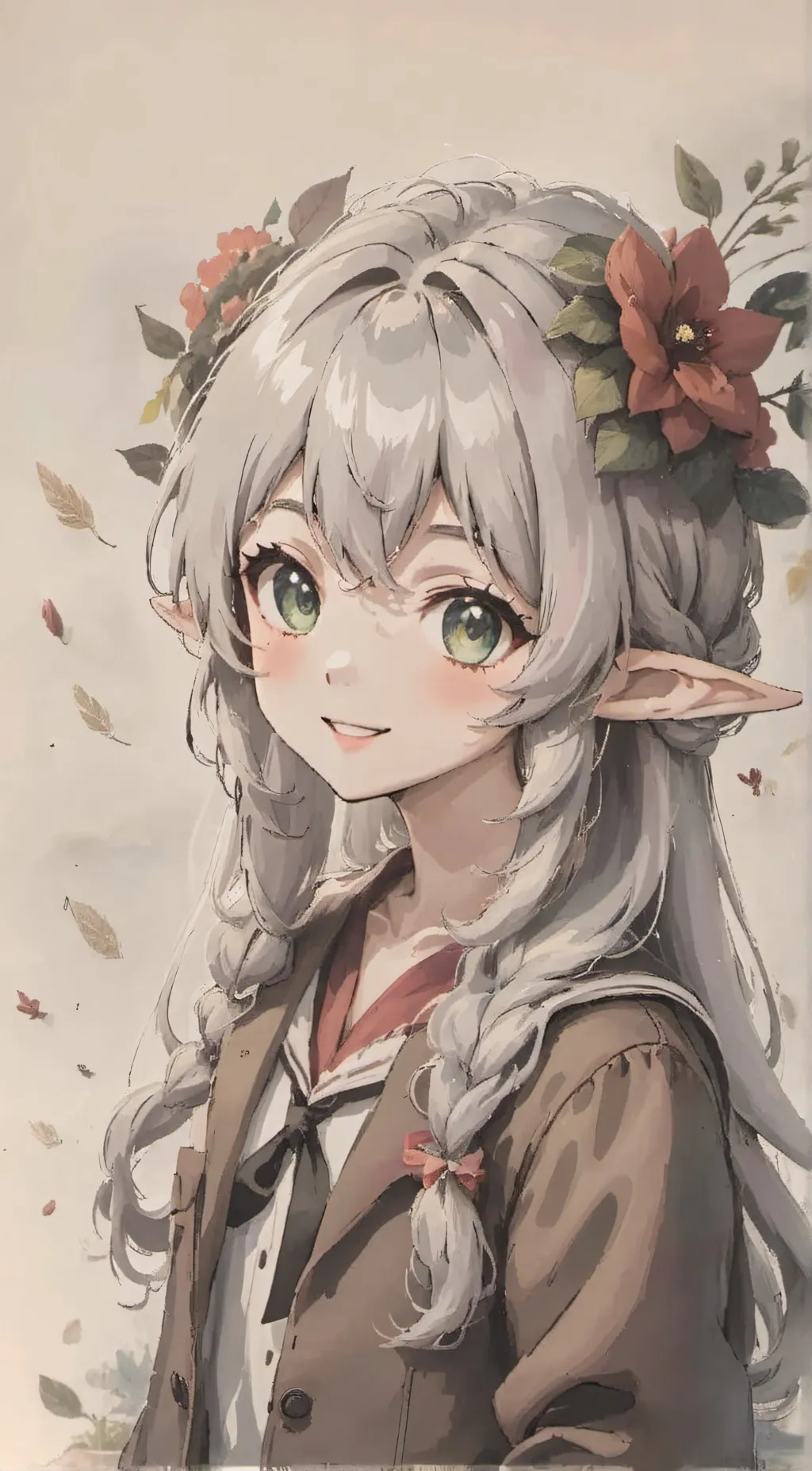 ai character: Zoey background