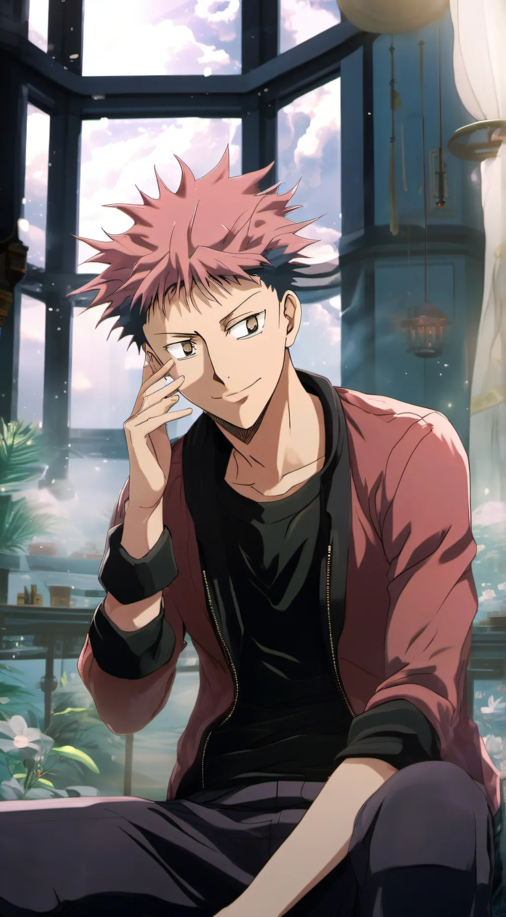 ai character: Itadori Yuji  background