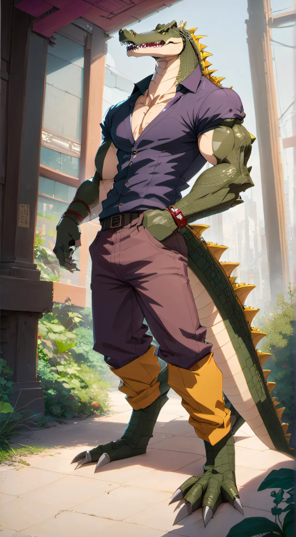 ai character: Baron Shaun background