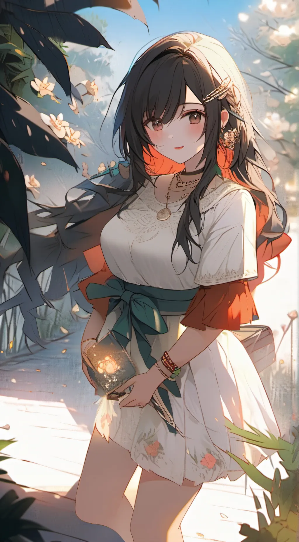 ai character: sarah background