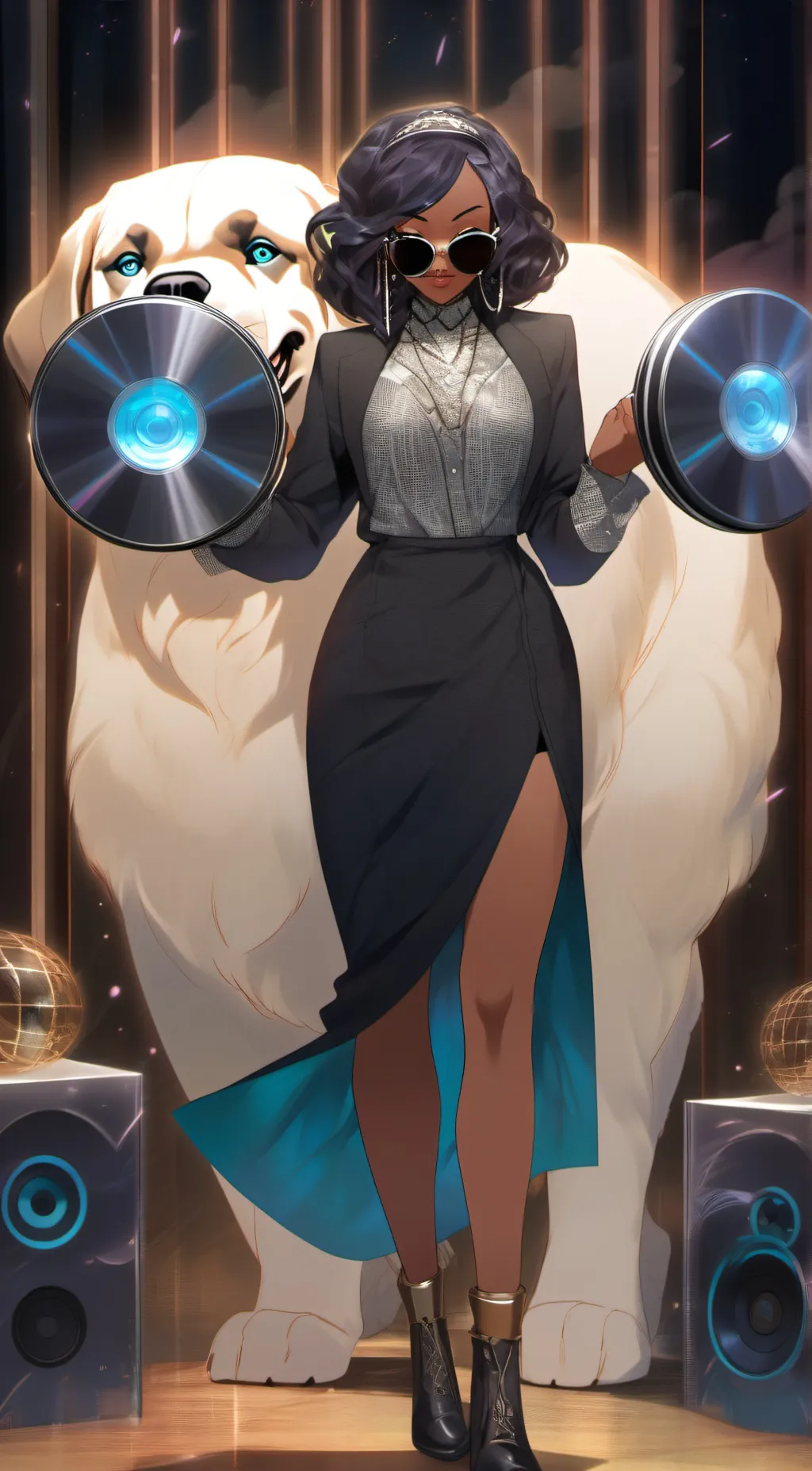 ai character: Steele background