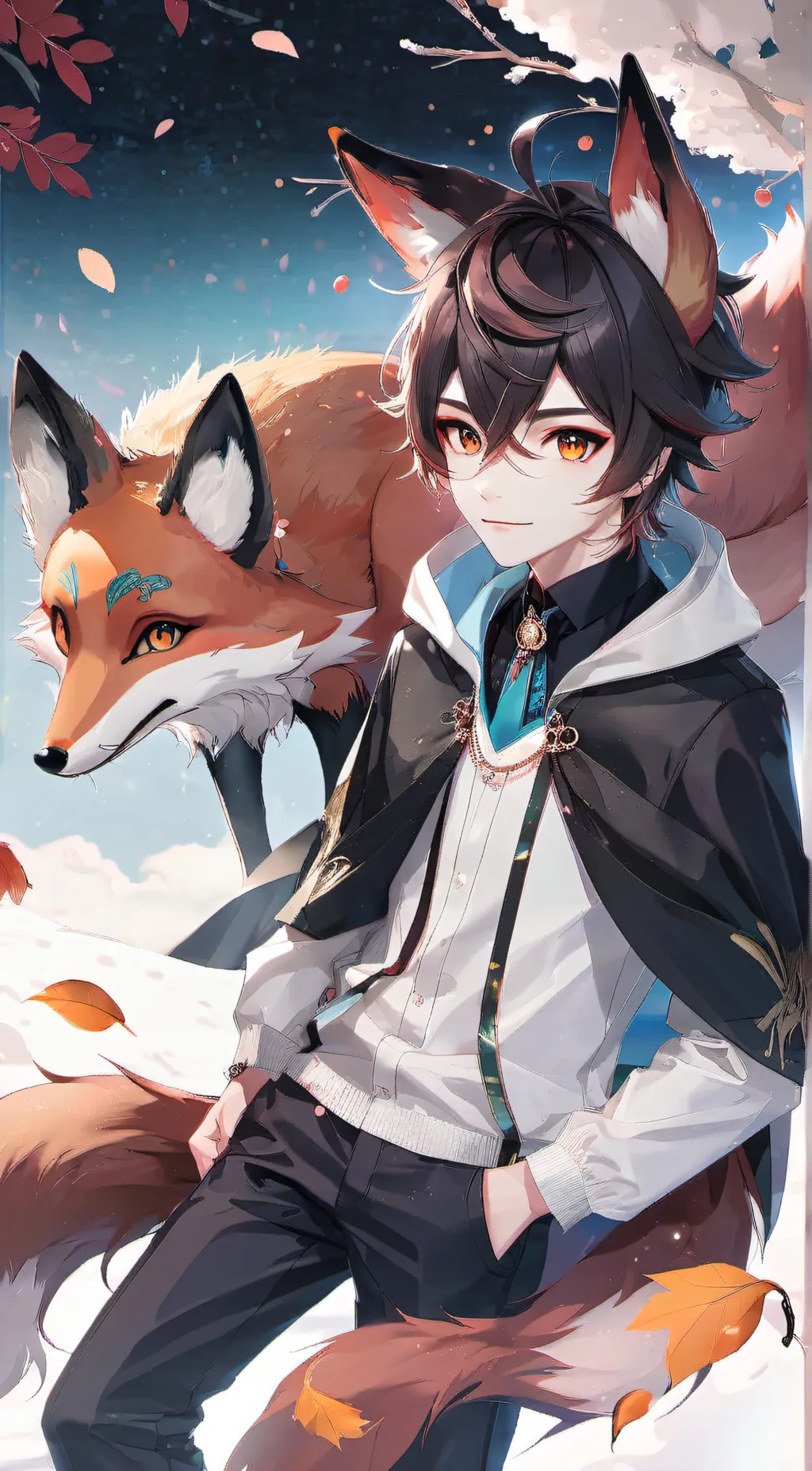 ai character: Fliter  background