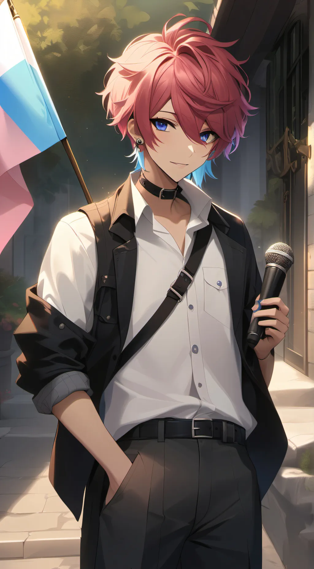 ai character: Milo background