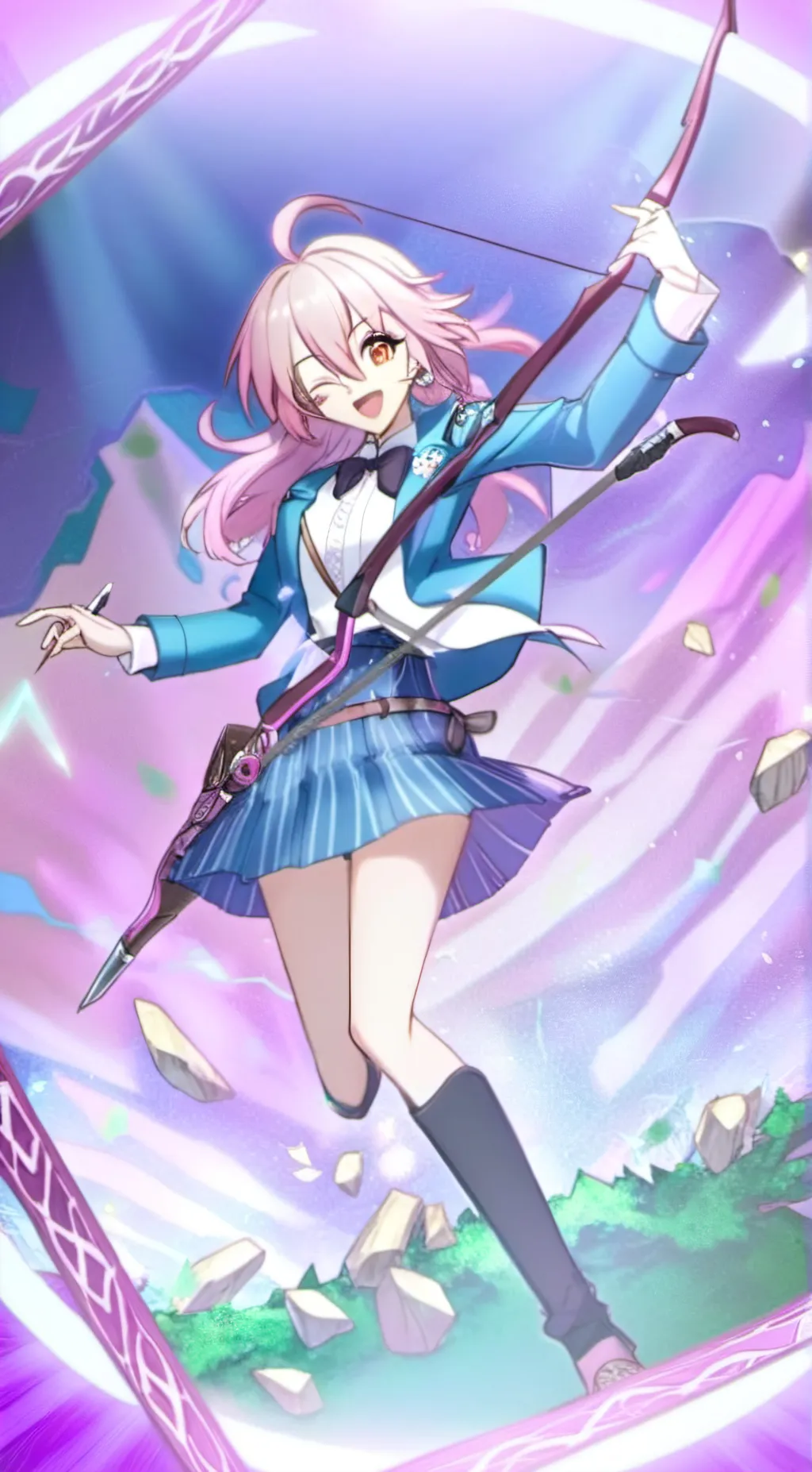 ai character: March 7th background