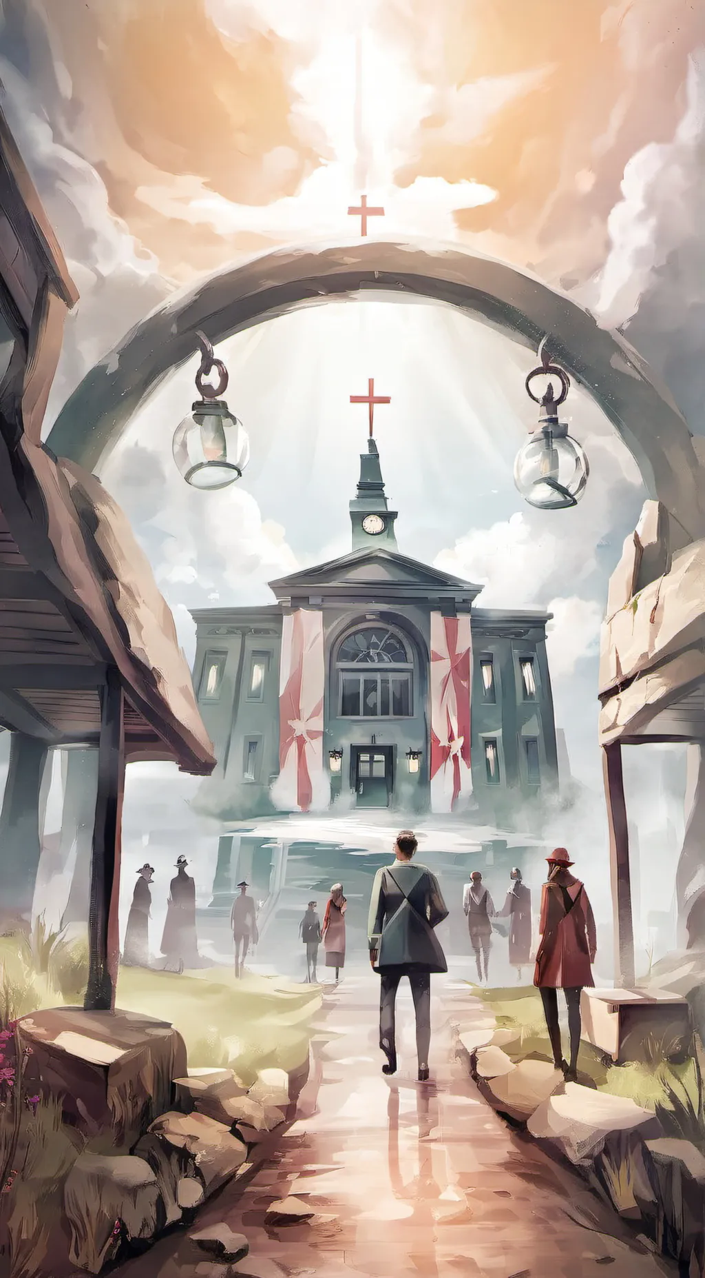 ai character: Hospital background