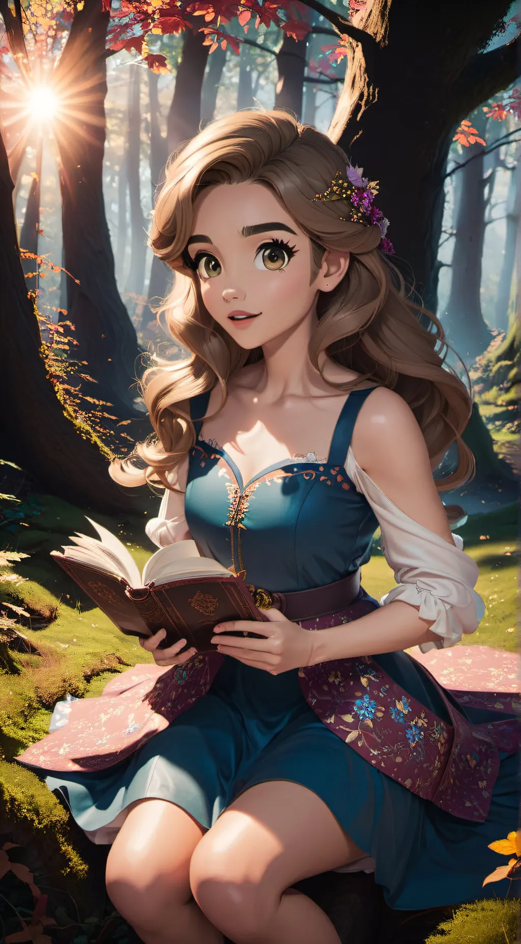 ai character: kaya background