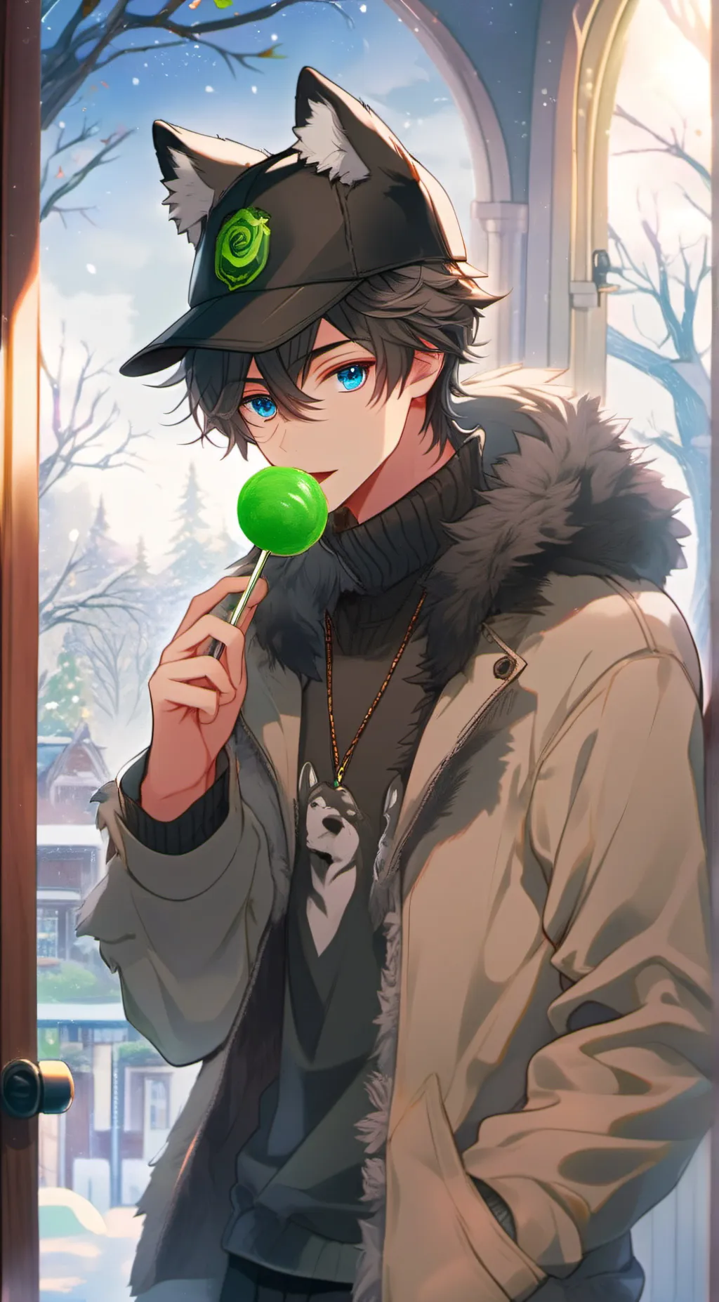 ai character: Xander background