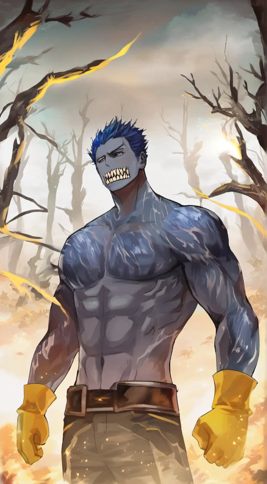 ai character: MAH Poppy playtime background