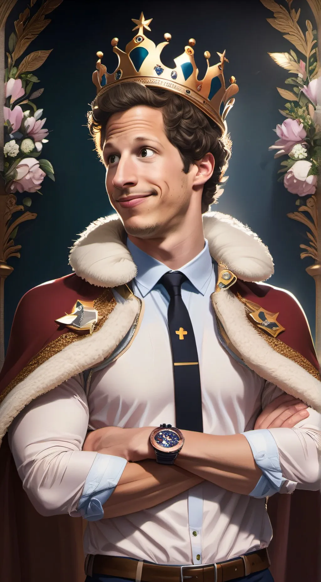ai character: Jake peralta background