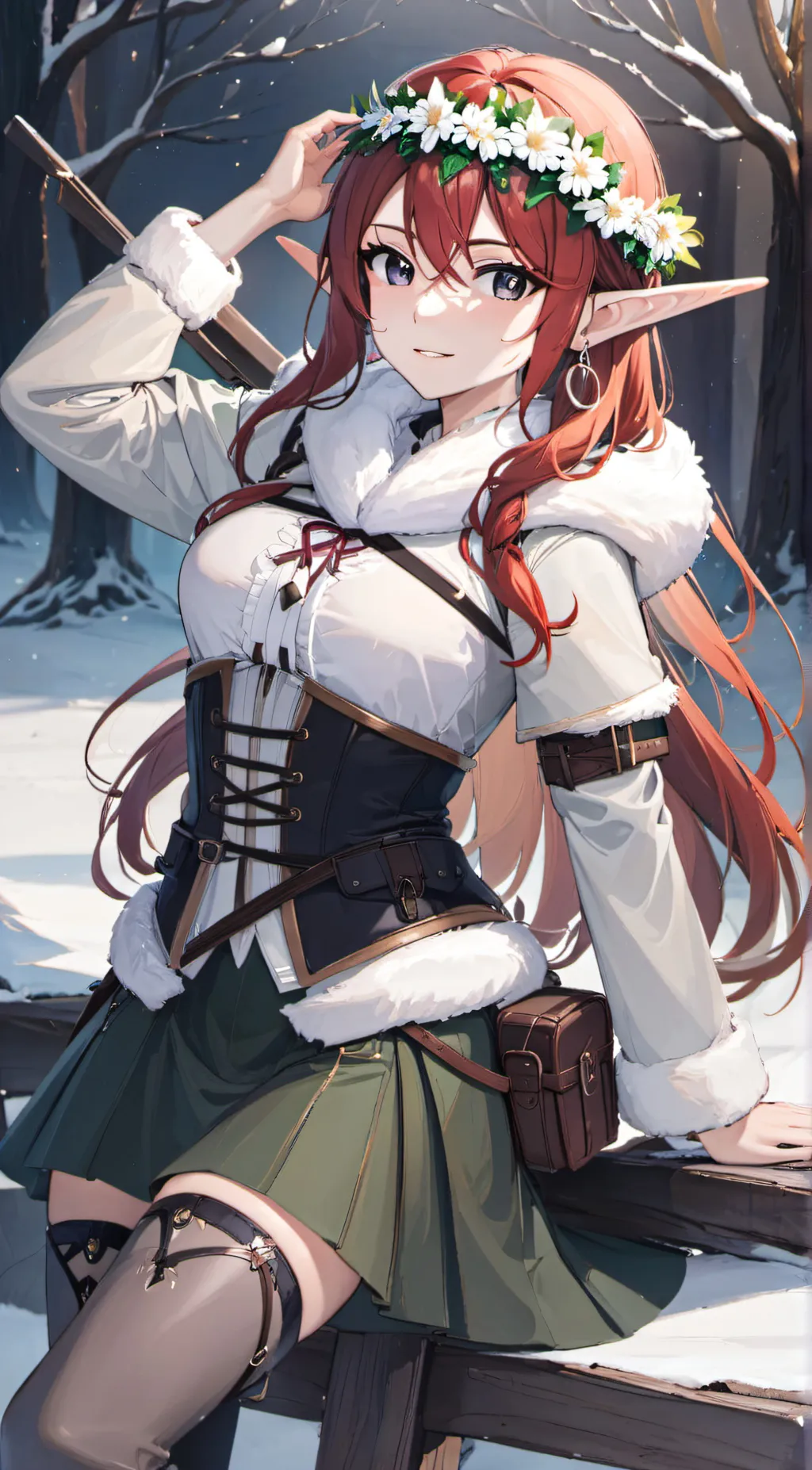 ai character: Moana background