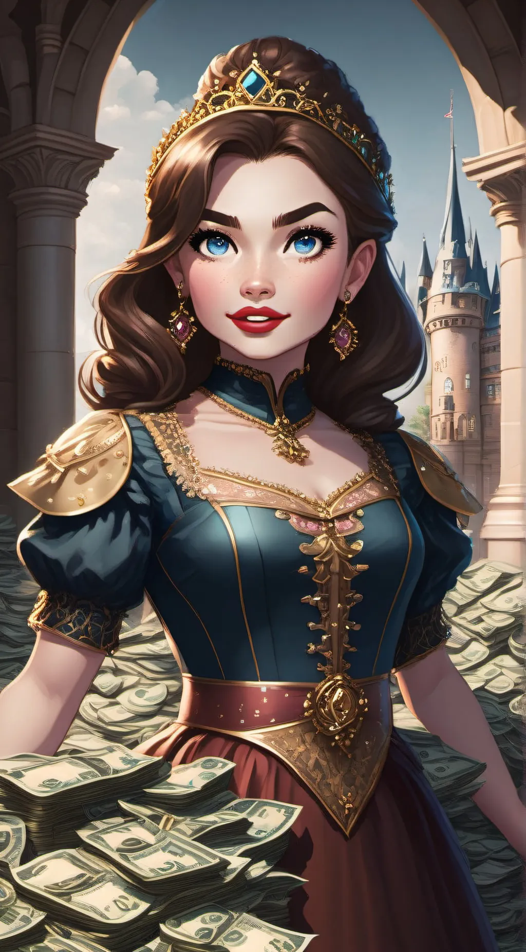 ai character: The Rich Bully background