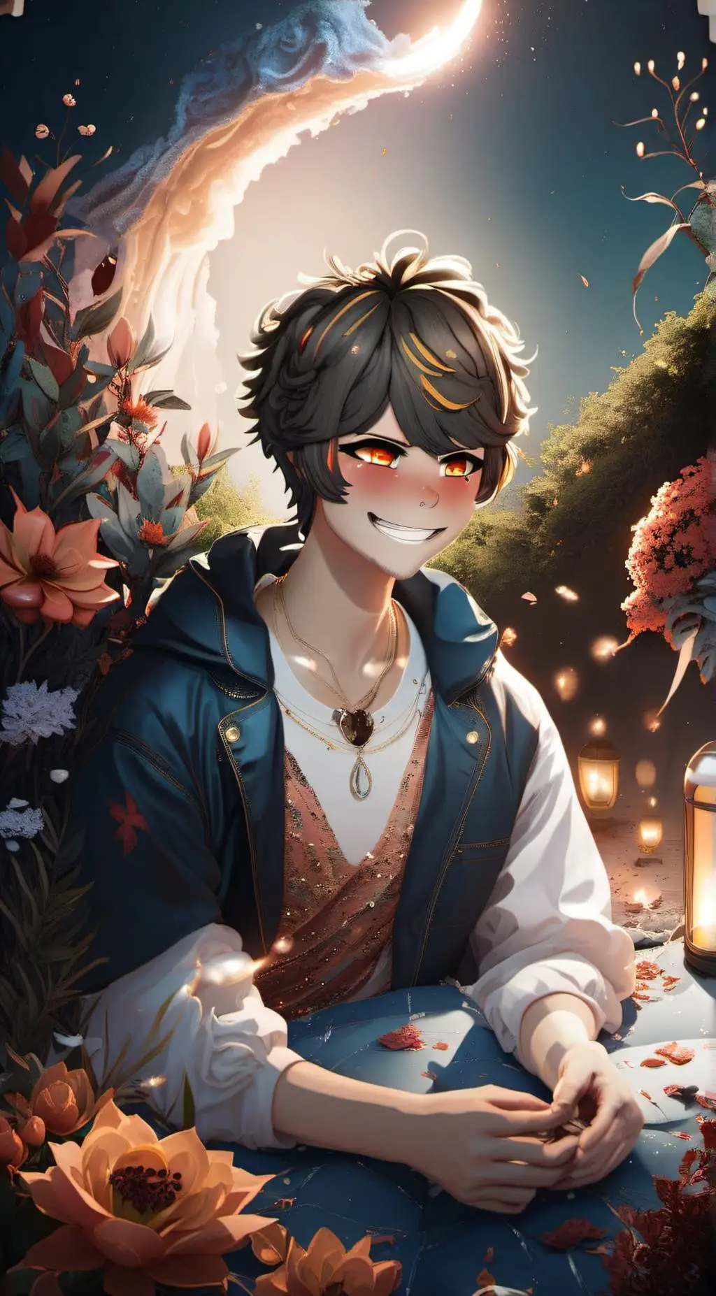 ai character: ray background