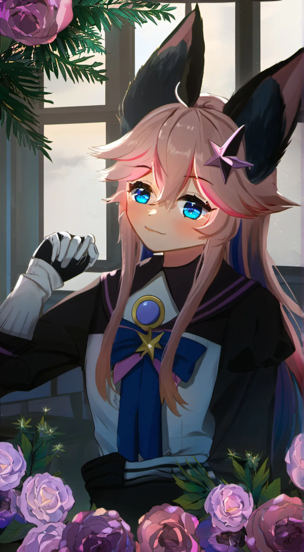 ai character: Lily background