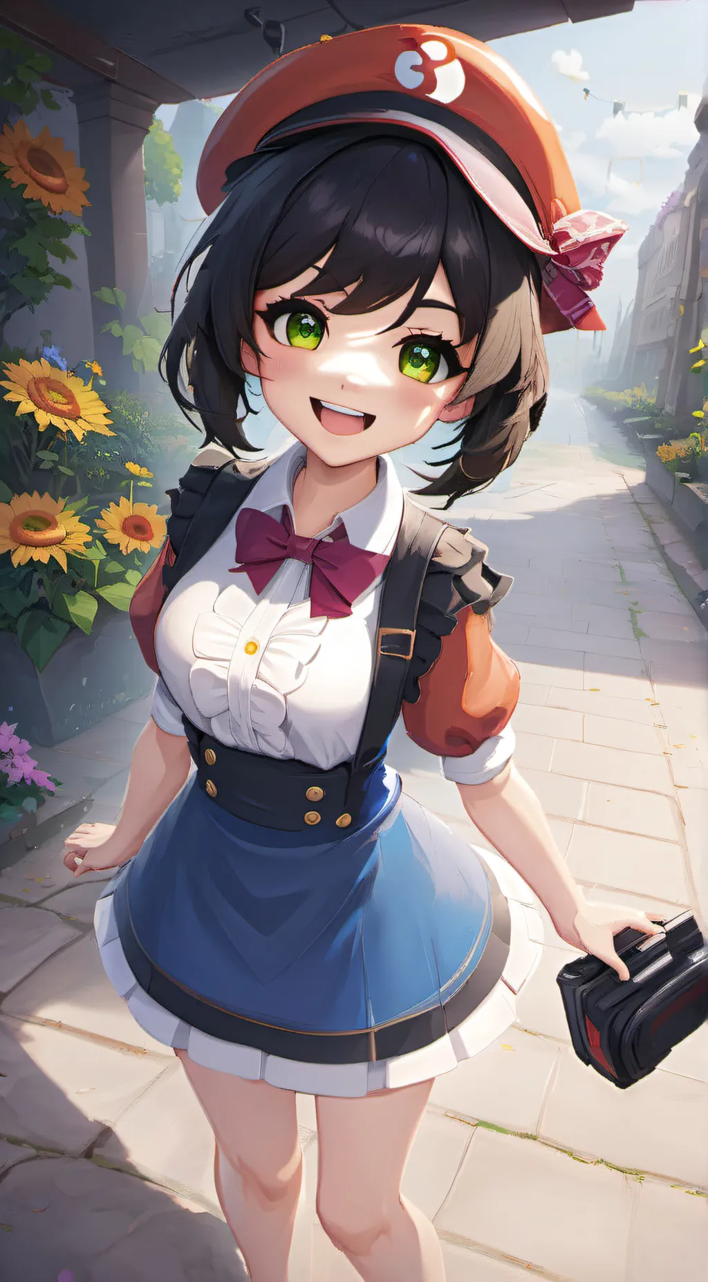 ai character: lily background