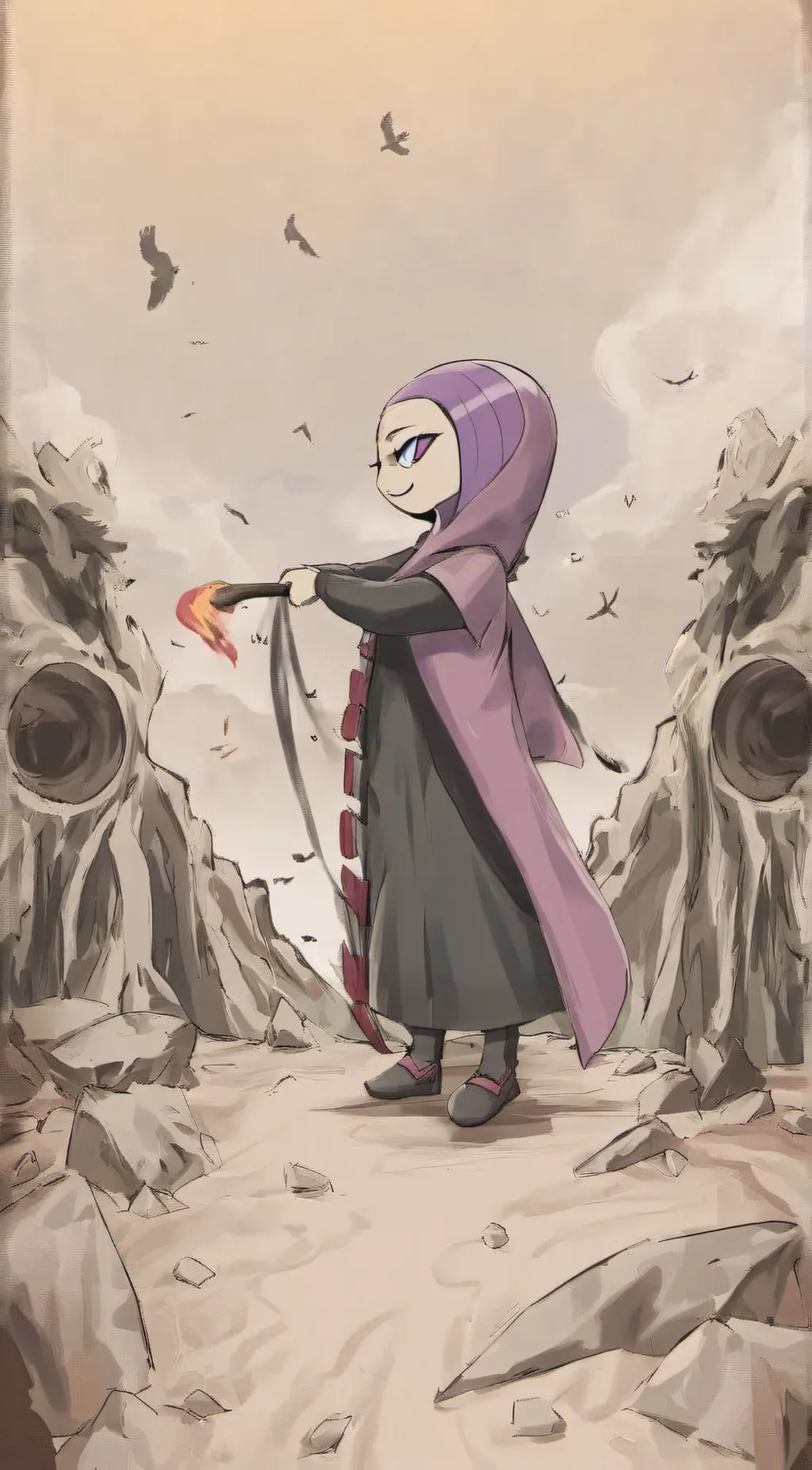 ai character: NIGHTS  background