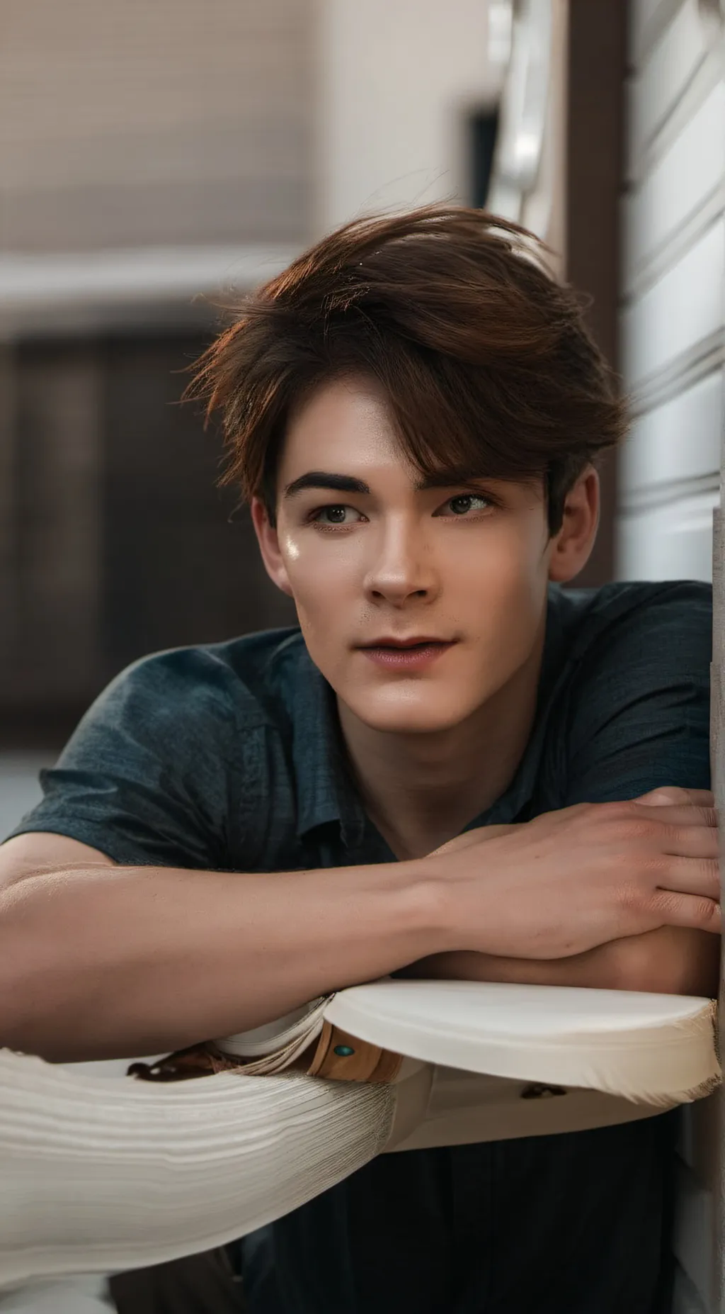 ai character: fnaf kid background