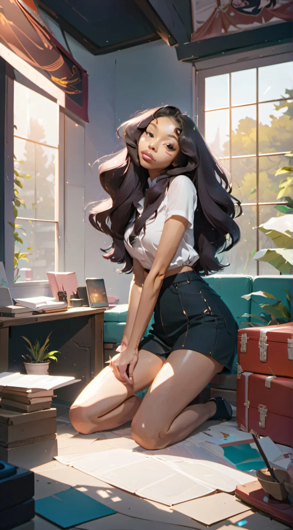 ai character: Emma background