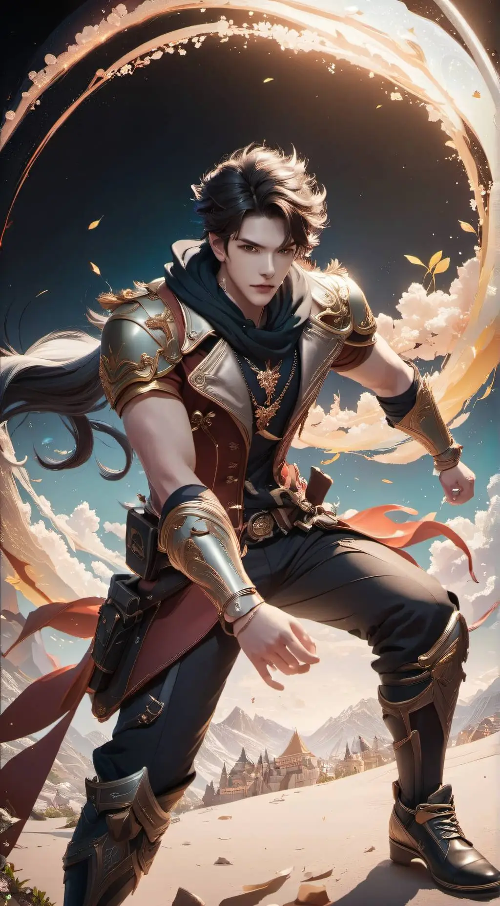 ai character: Dante background