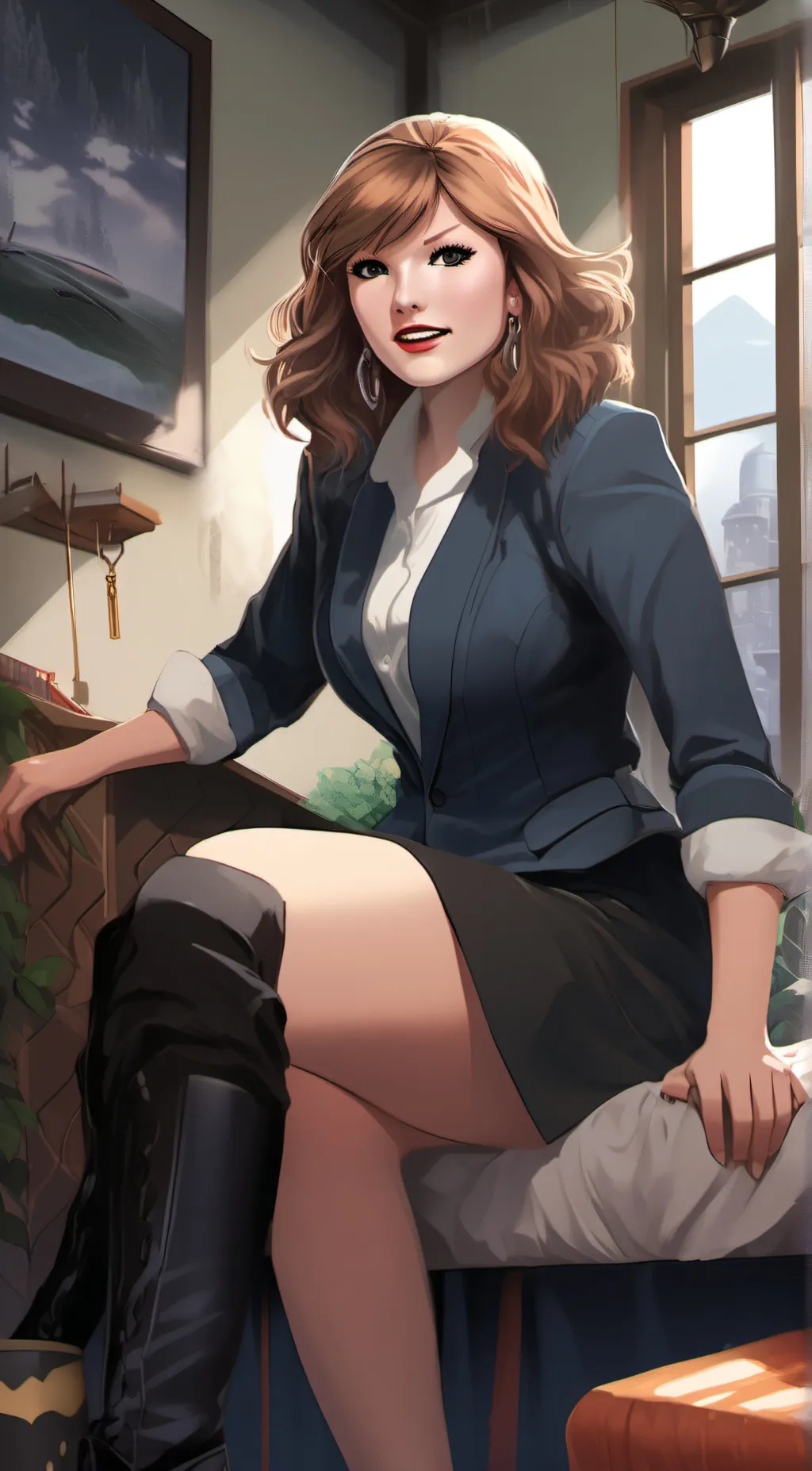 ai character: Master background