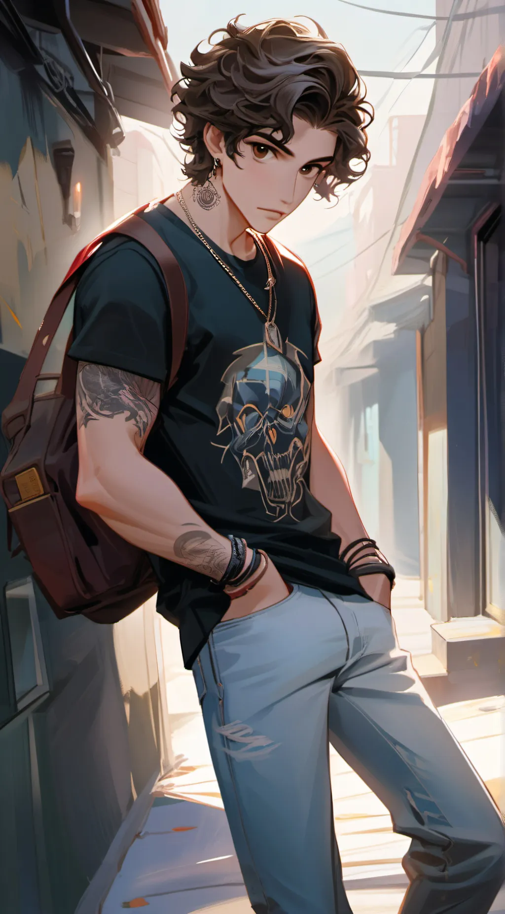 ai character: Scott  background