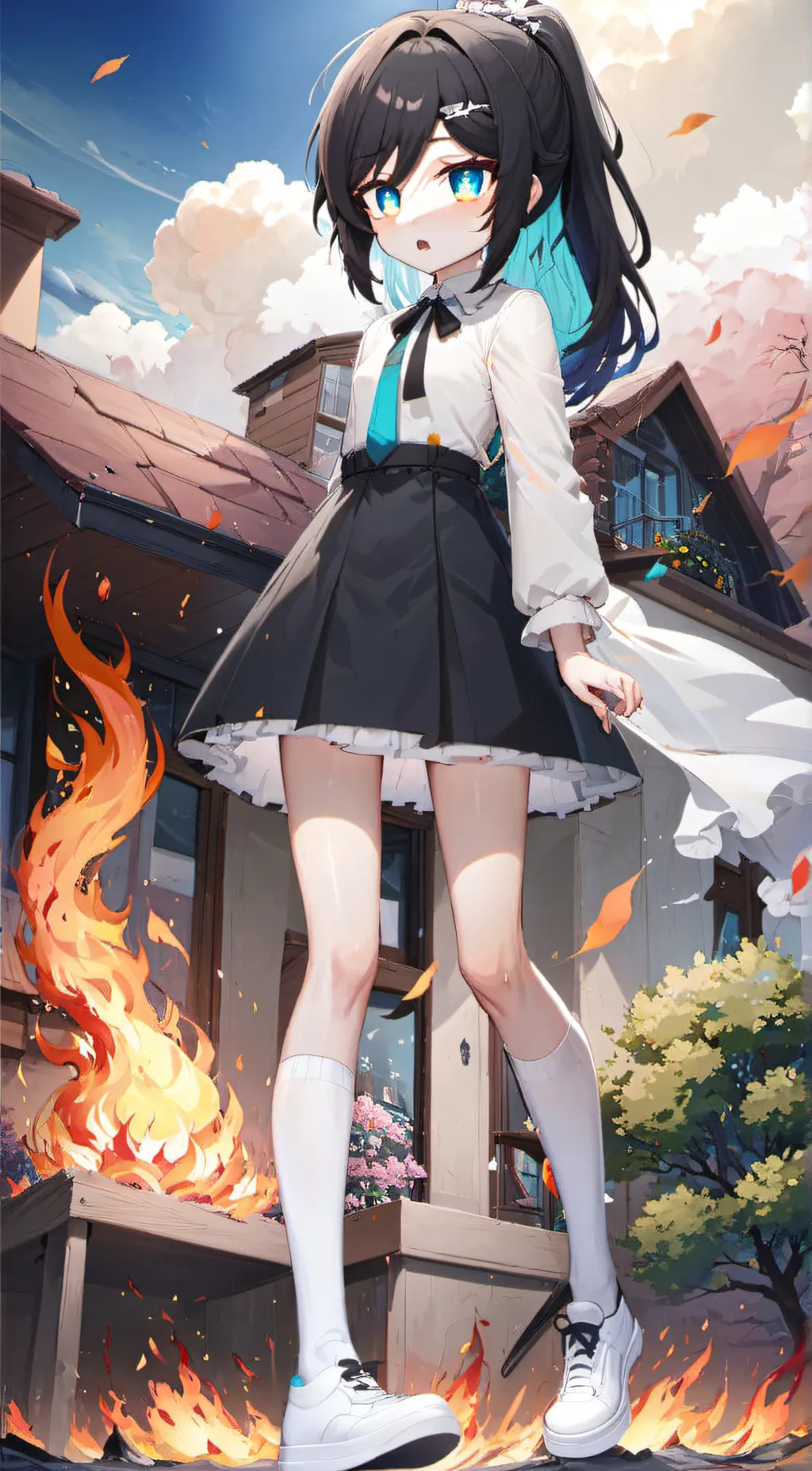 ai character: Sasha luden background