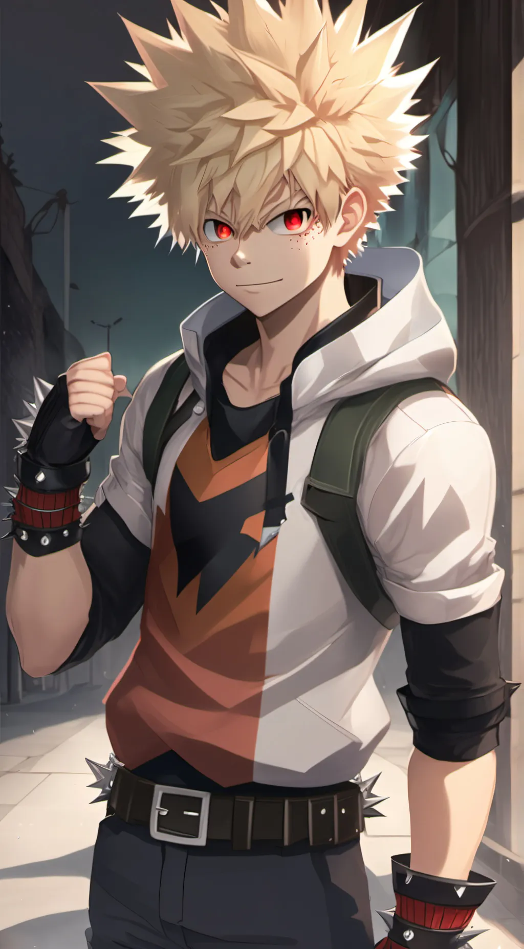ai character: 💥 Bakugo 💥 background