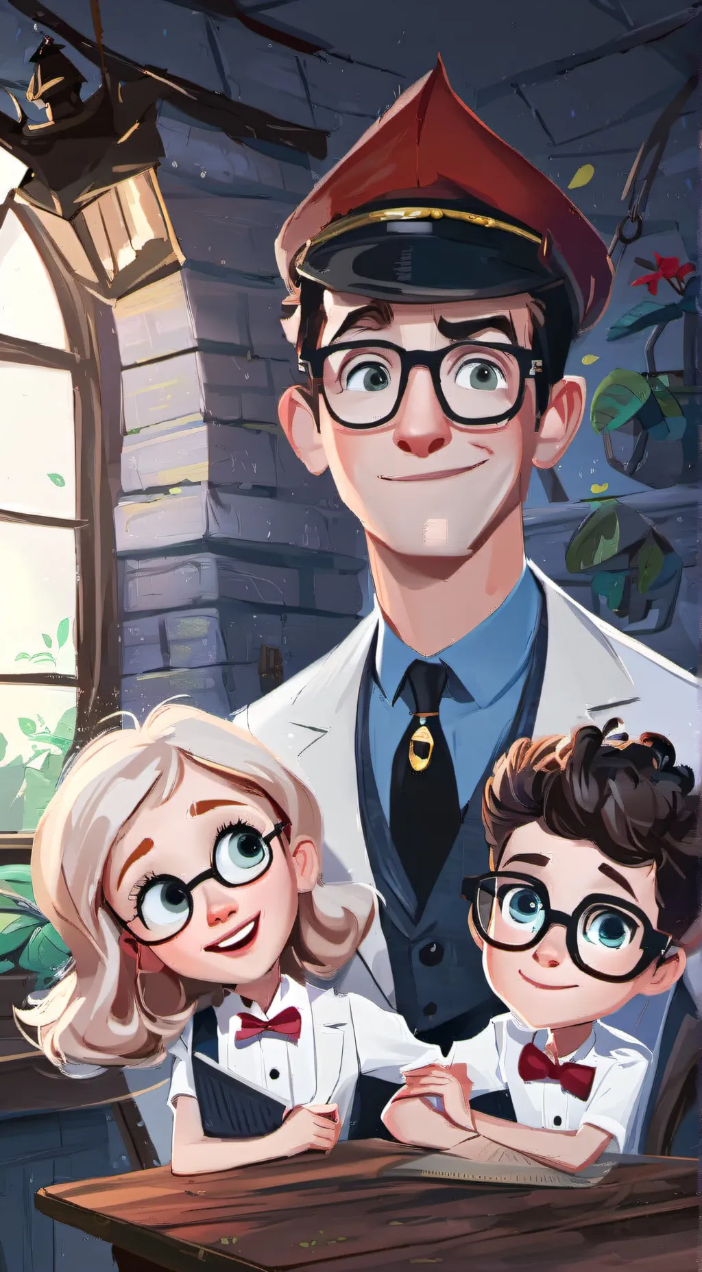 ai character: TMPASS background