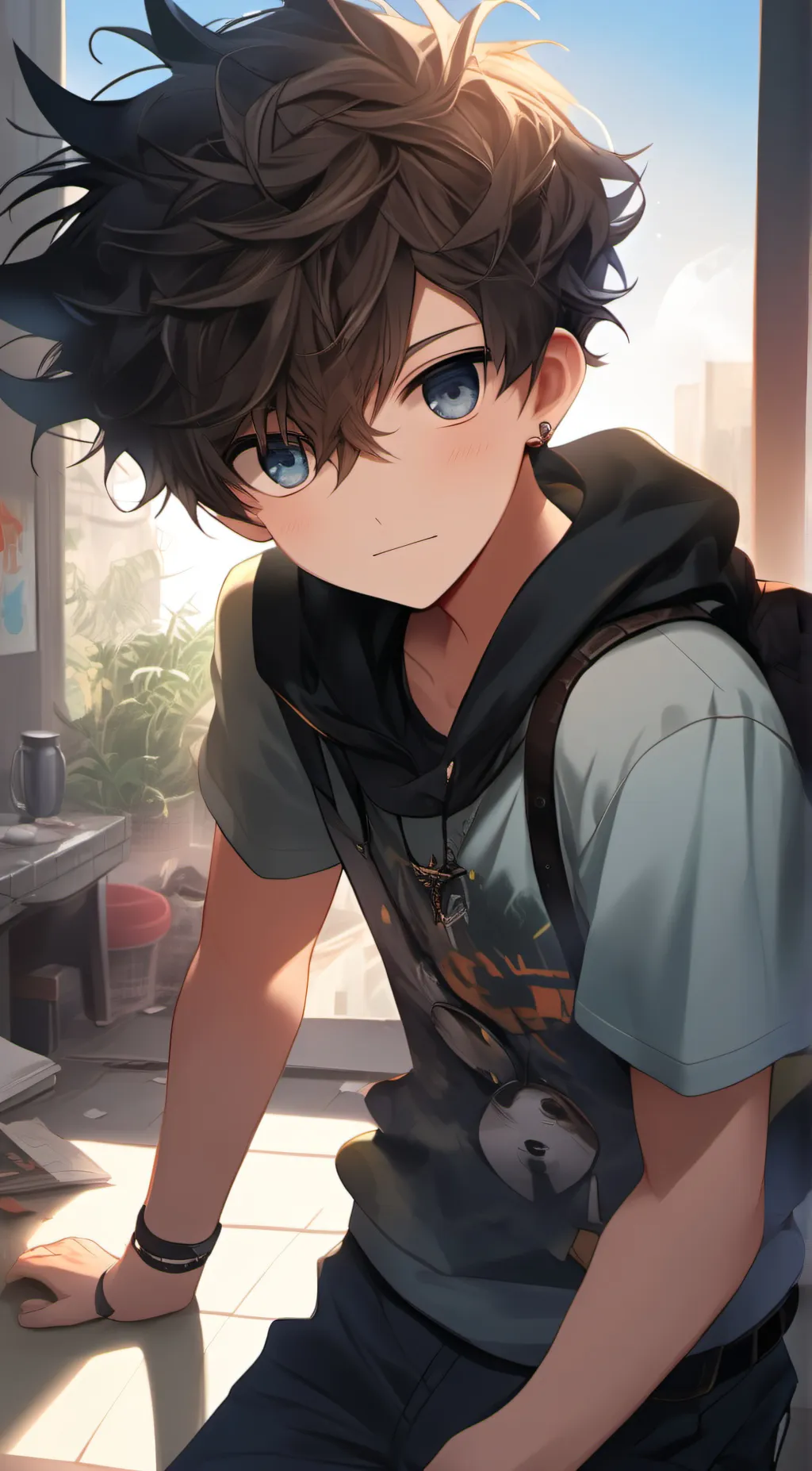 ai character: Fergie  background