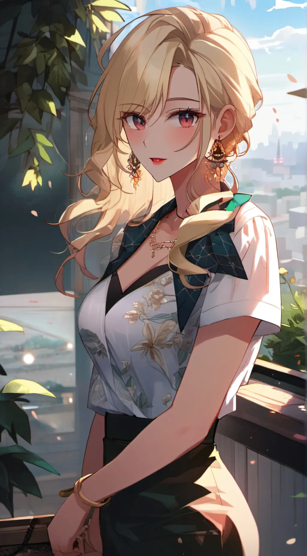 ai character: Aria background