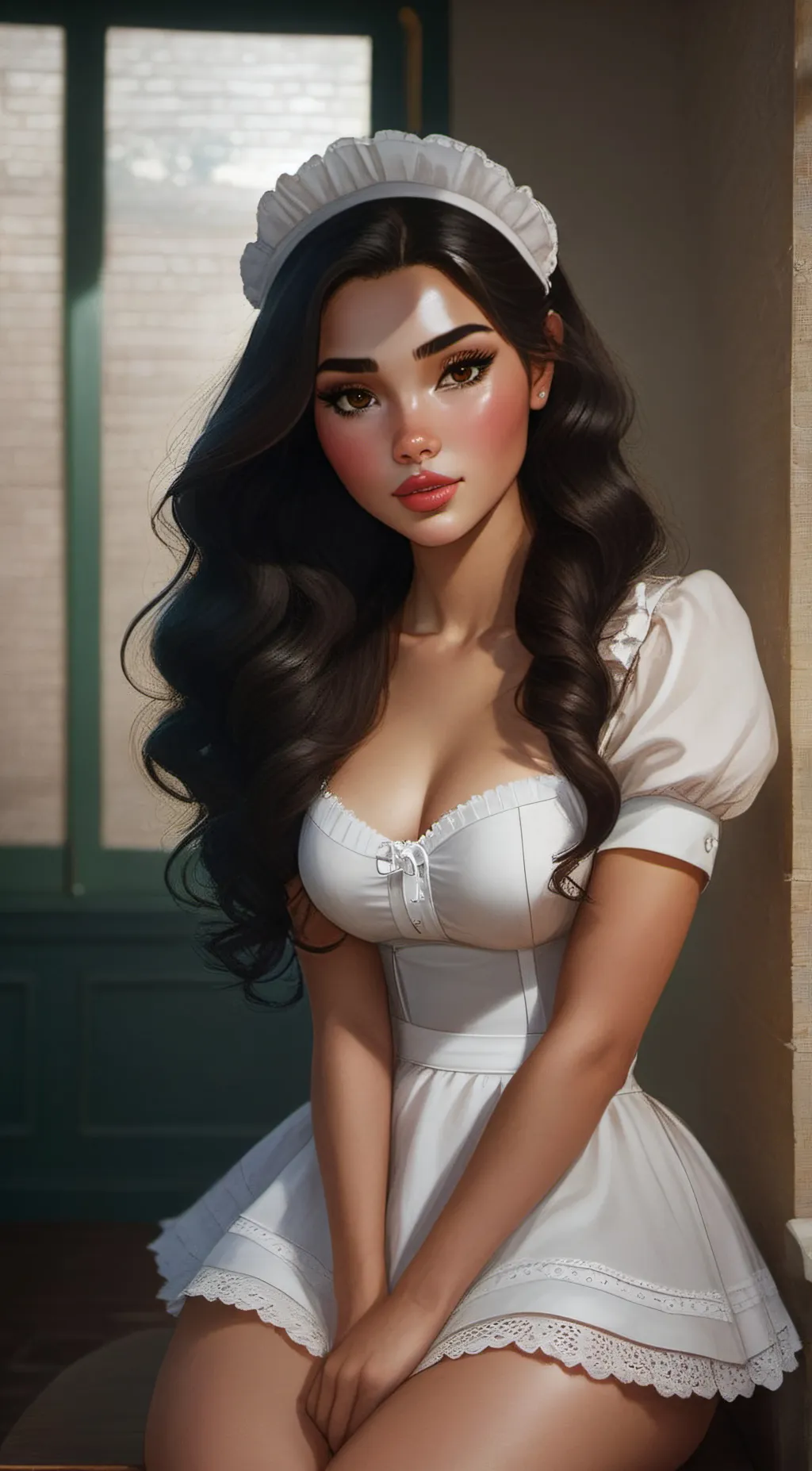 ai character: Maxine  background