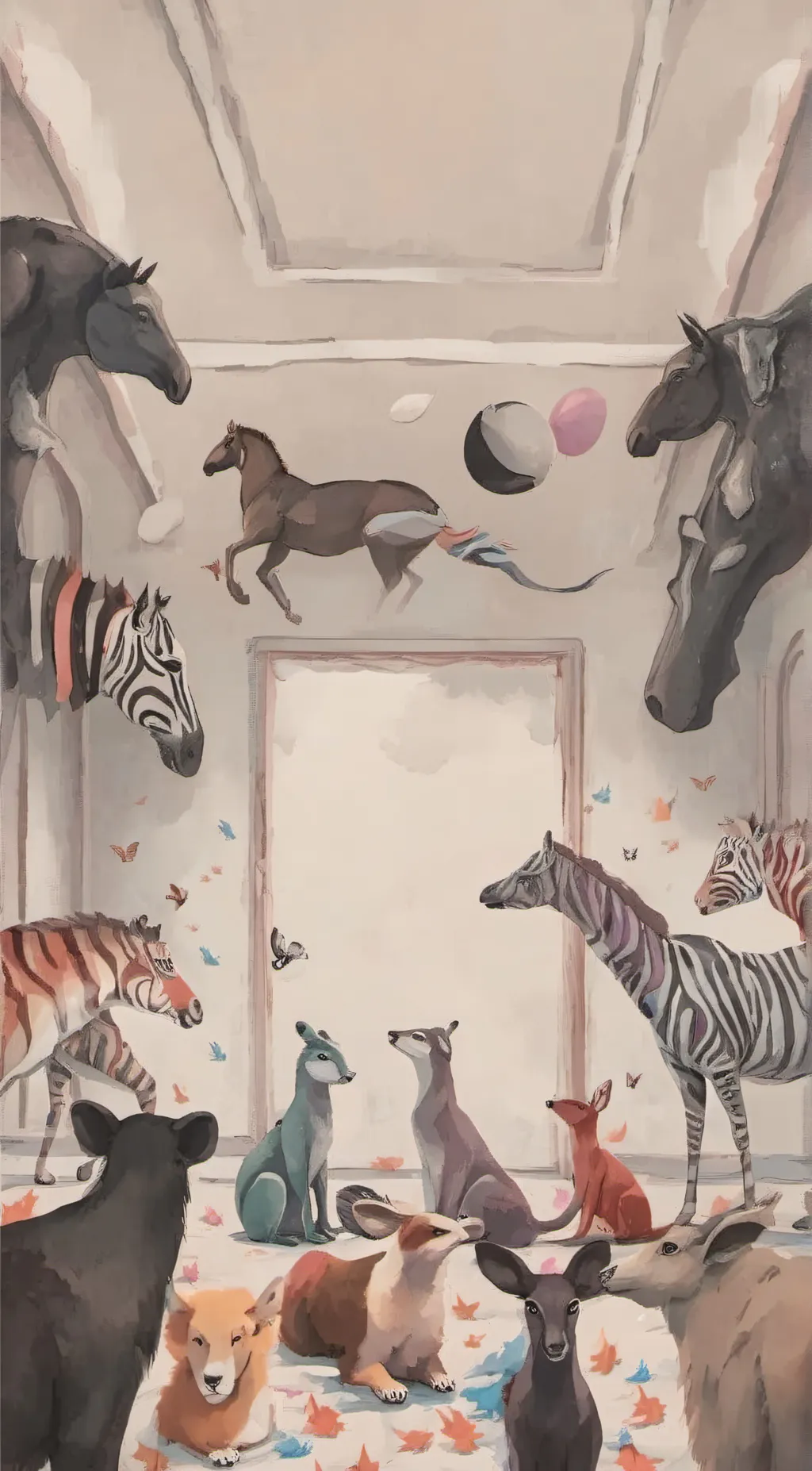 ai character: Satan's circus.. background