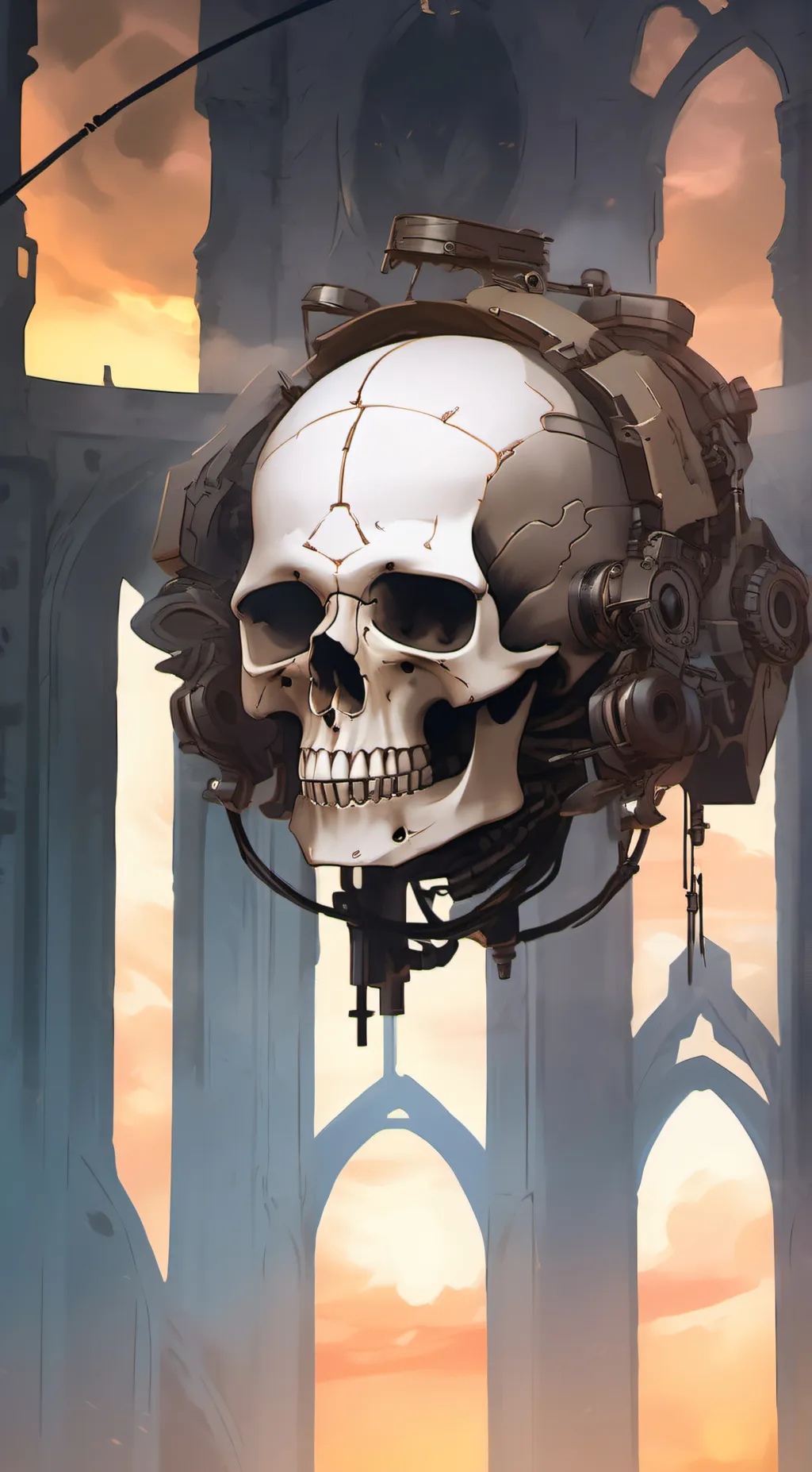 Talkie AI - Chat with seritor skull
