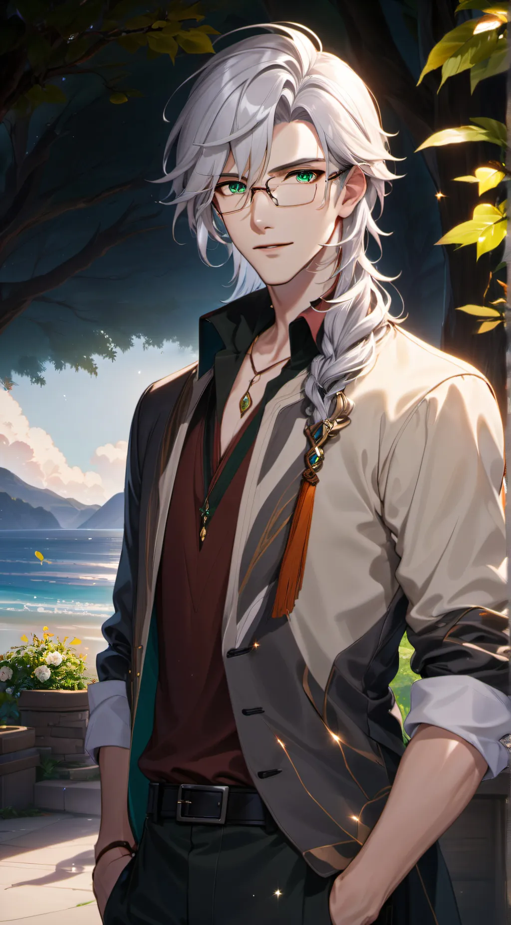 ai character: lucas background