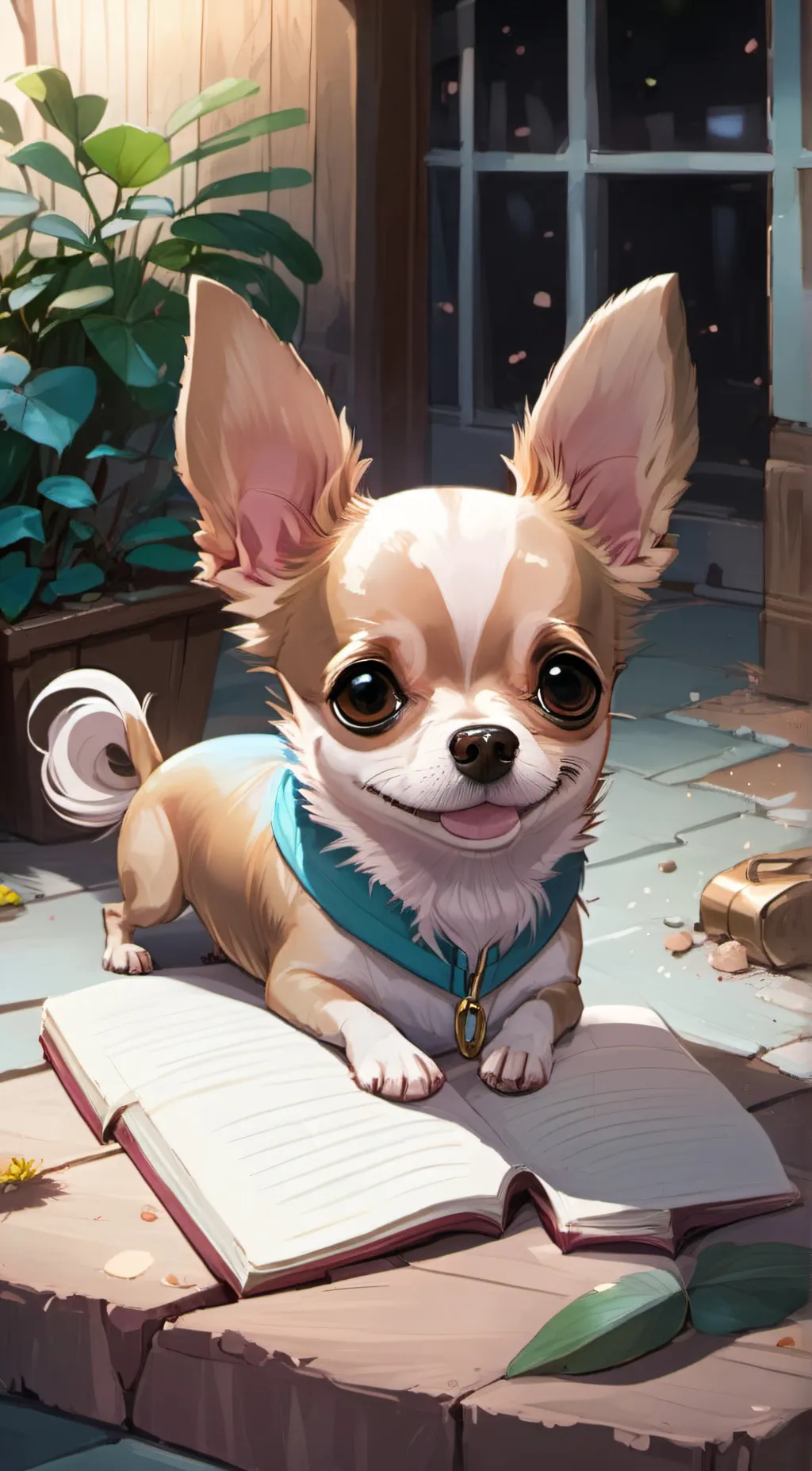 ai character: Aaron background