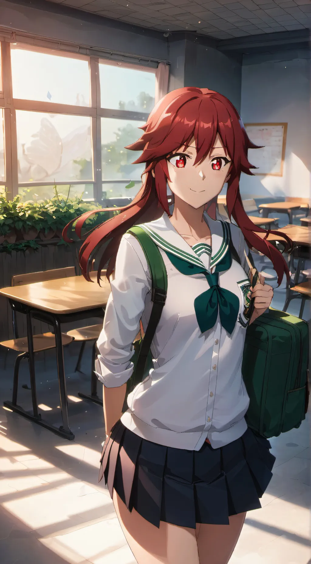 ai character: Tomo Aizawa background