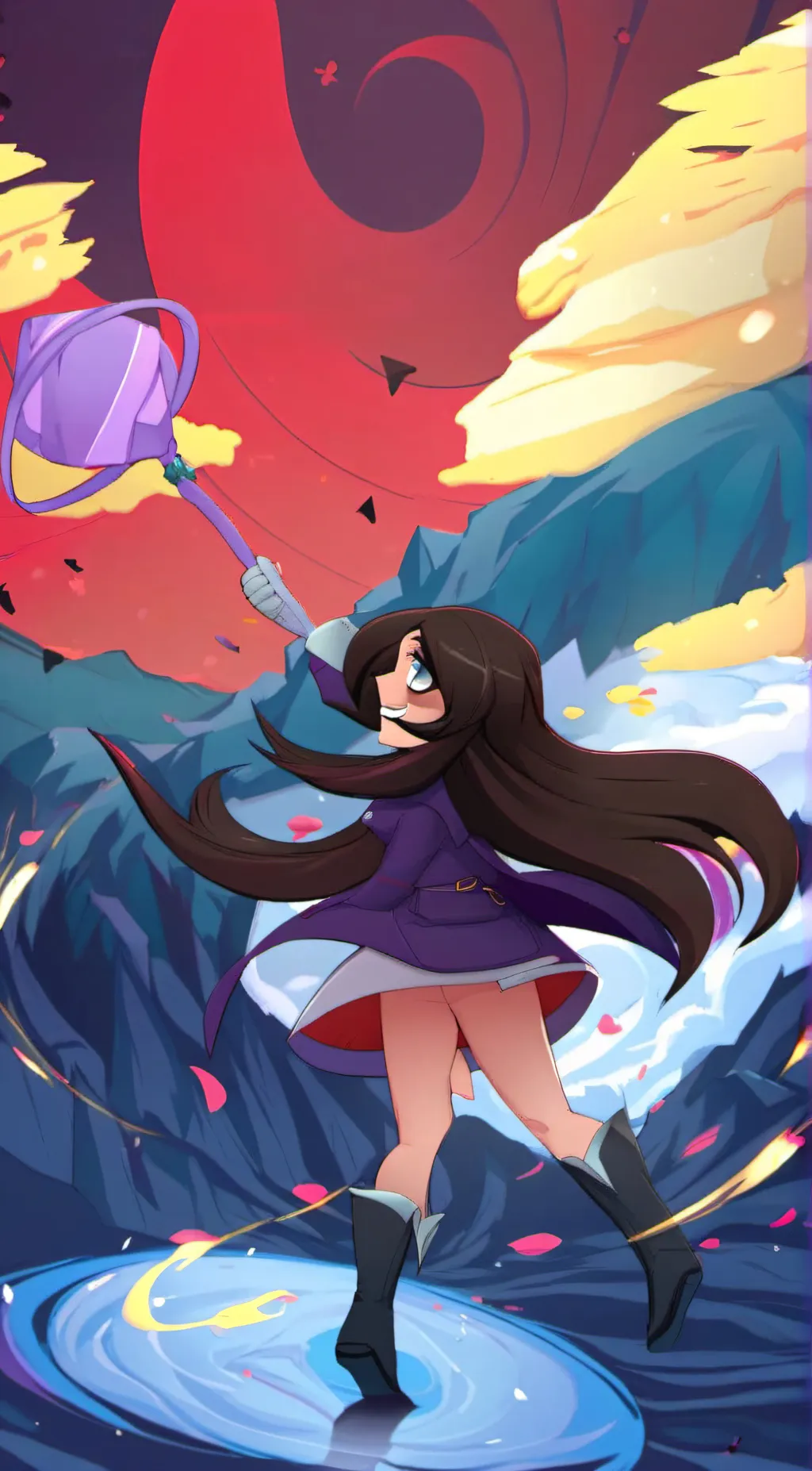 ai character: Skye background