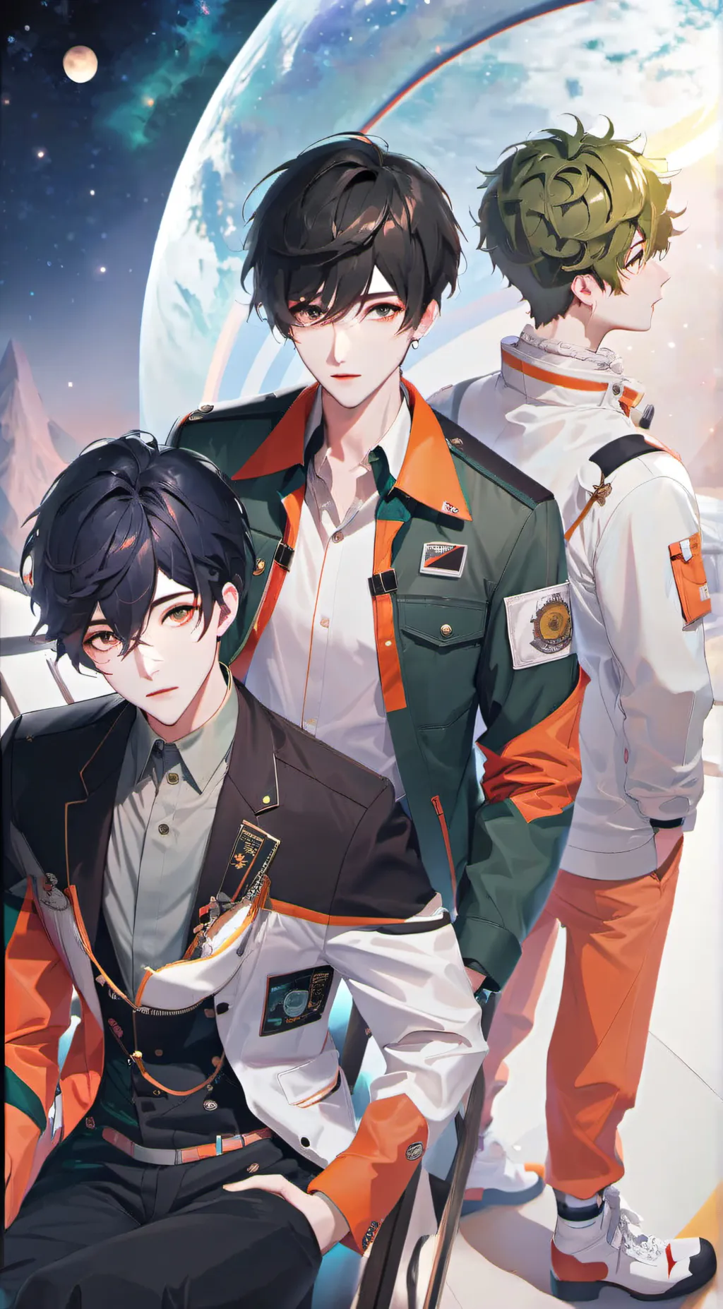 ai character: 3 crewmates background