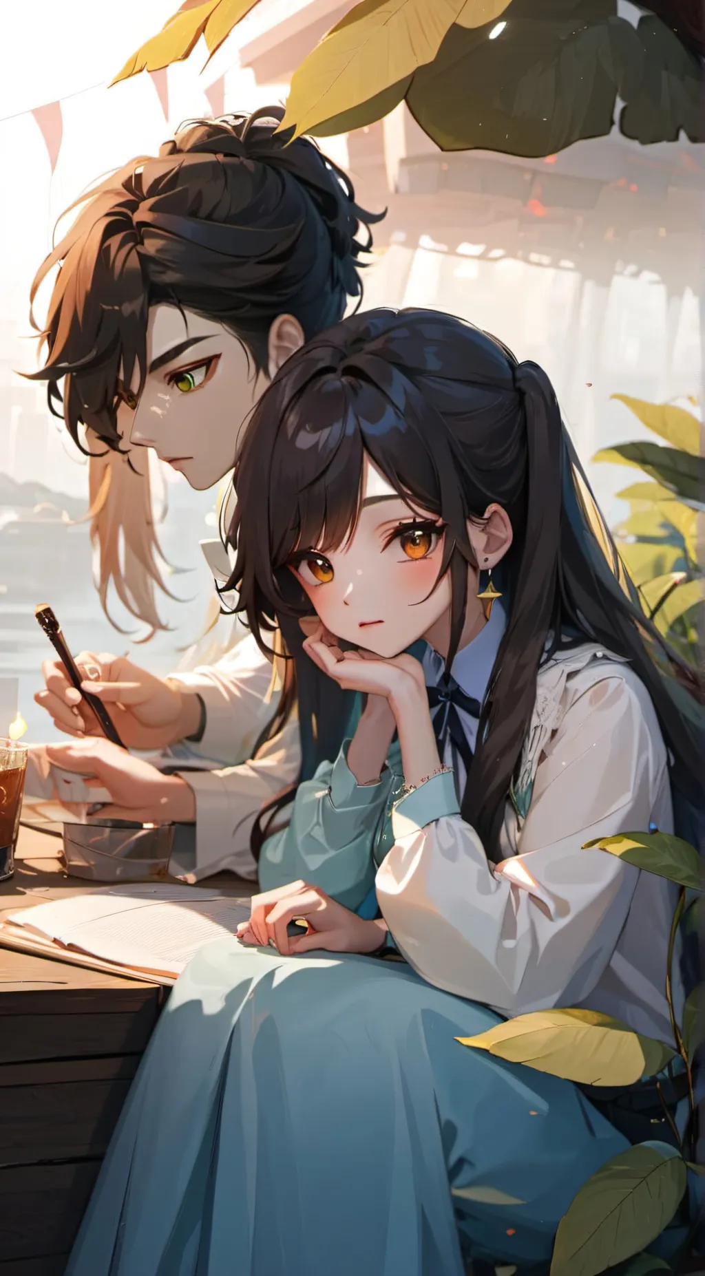 ai character: bella mae background